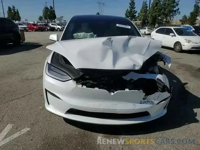 12 Photograph of a damaged car 7SAXCDE52PF378496 TESLA MODEL X 2023