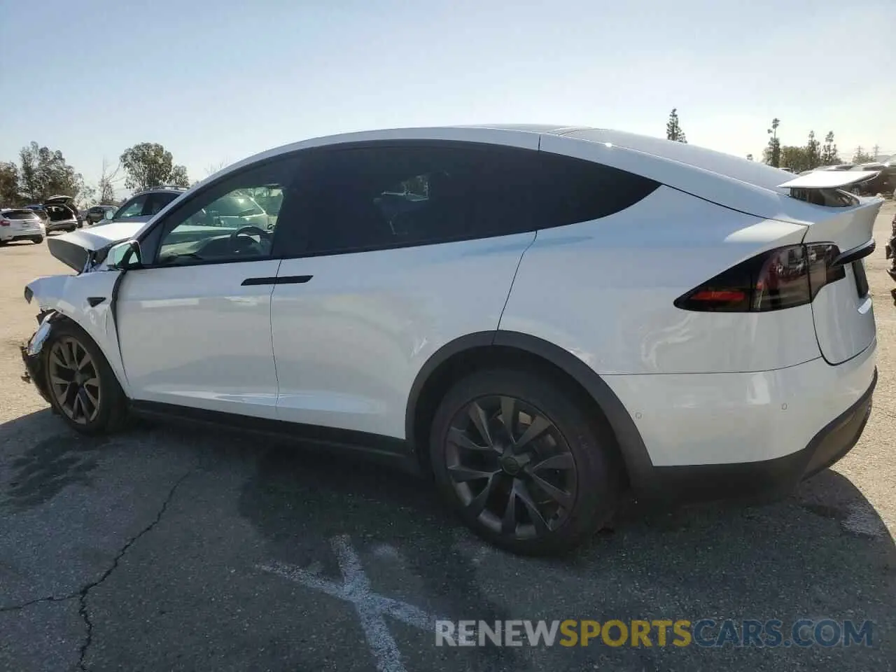 2 Photograph of a damaged car 7SAXCDE52PF378496 TESLA MODEL X 2023