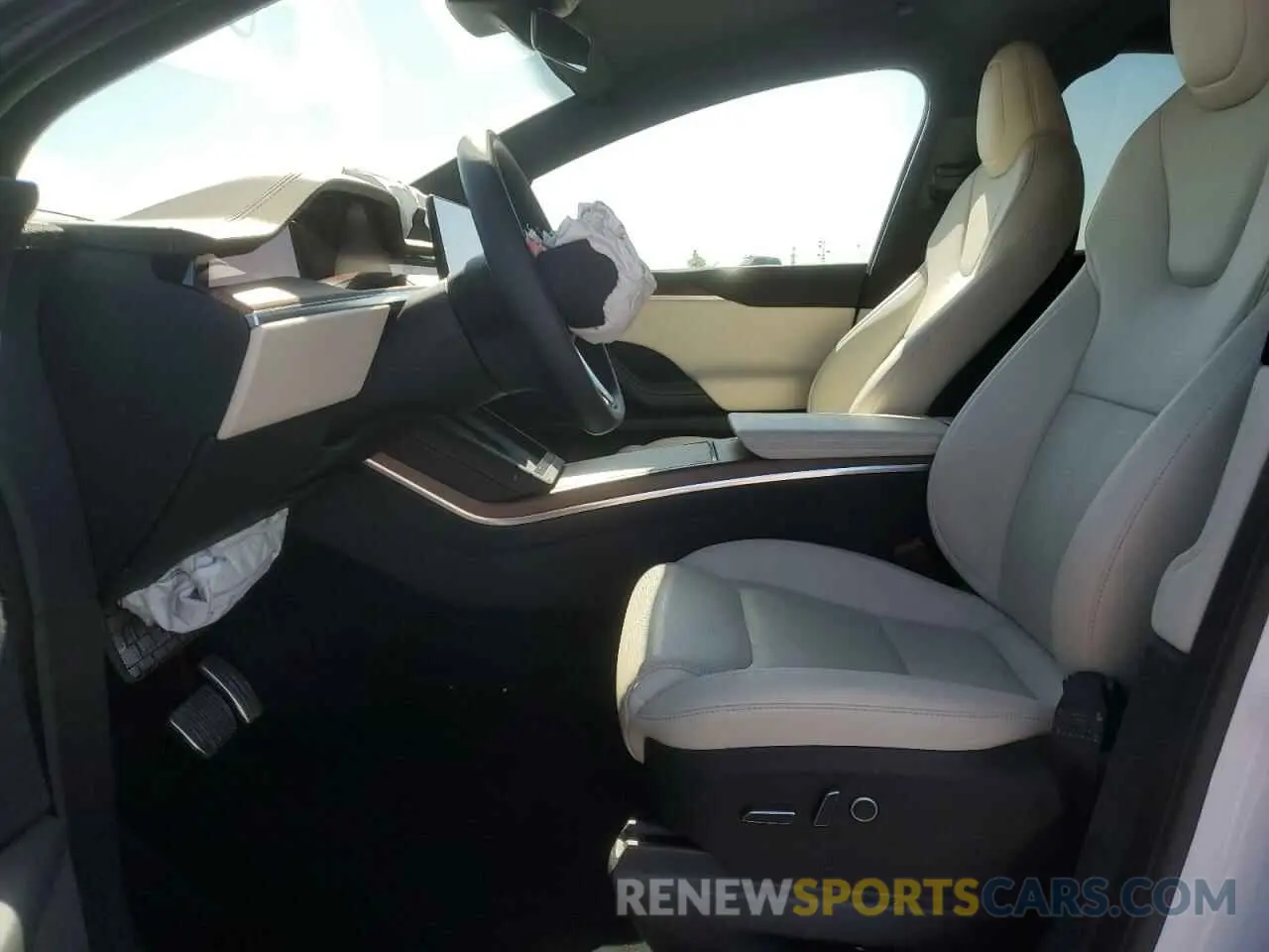 7 Photograph of a damaged car 7SAXCDE52PF378496 TESLA MODEL X 2023