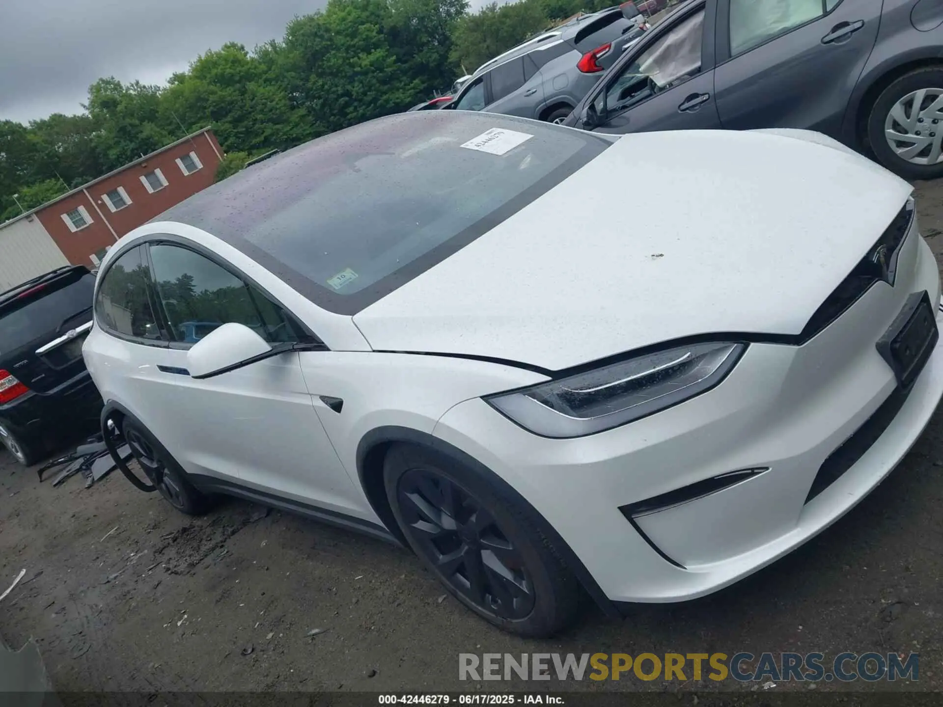 1 Photograph of a damaged car 7SAXCDE52PF404062 TESLA MODEL X 2023