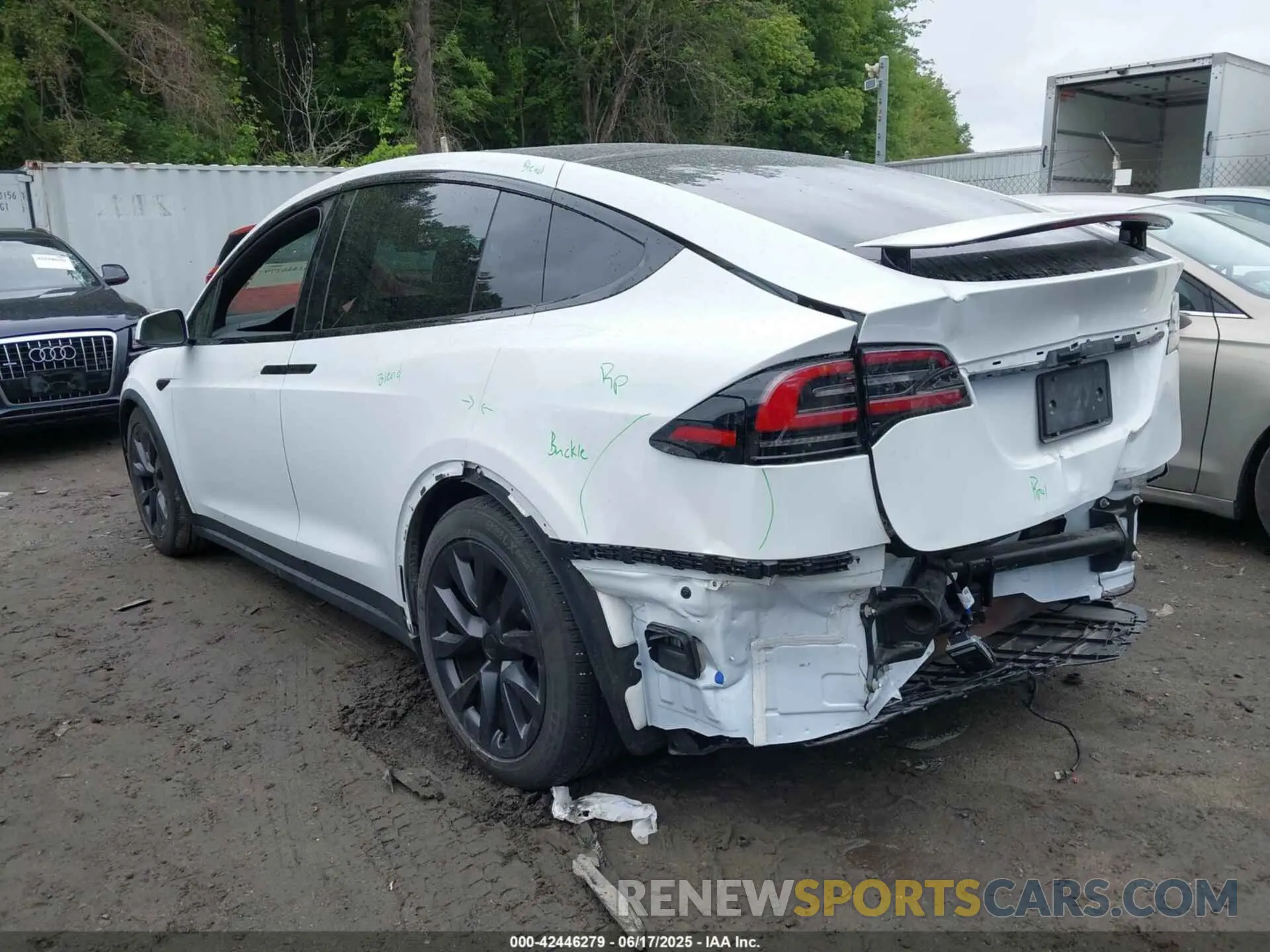 3 Photograph of a damaged car 7SAXCDE52PF404062 TESLA MODEL X 2023