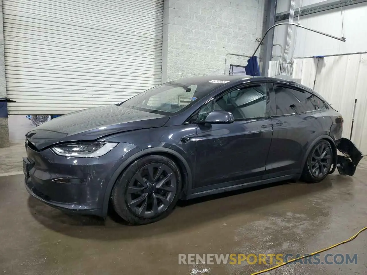 1 Photograph of a damaged car 7SAXCDE52PF421959 TESLA MODEL X 2023
