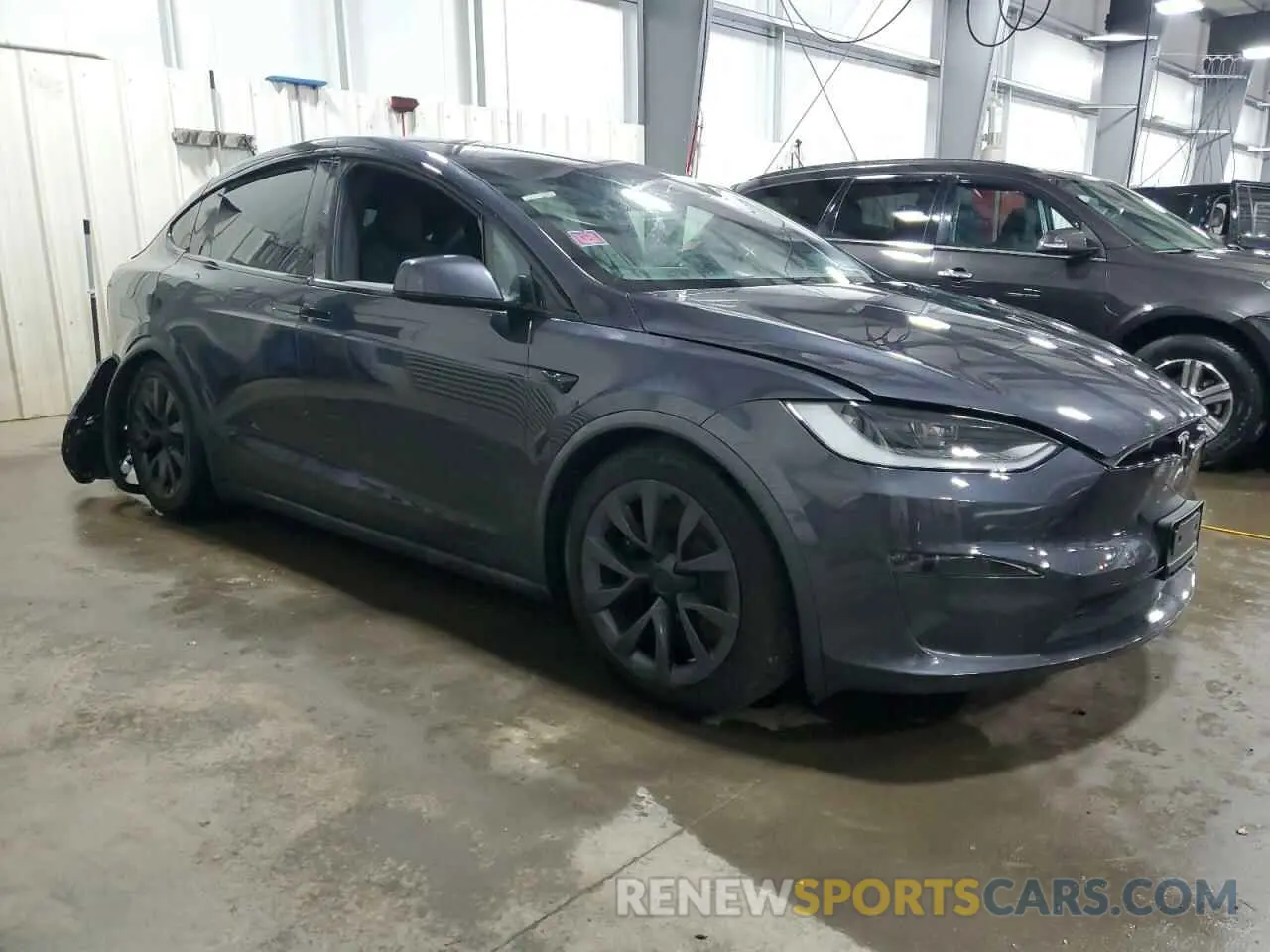 4 Photograph of a damaged car 7SAXCDE52PF421959 TESLA MODEL X 2023