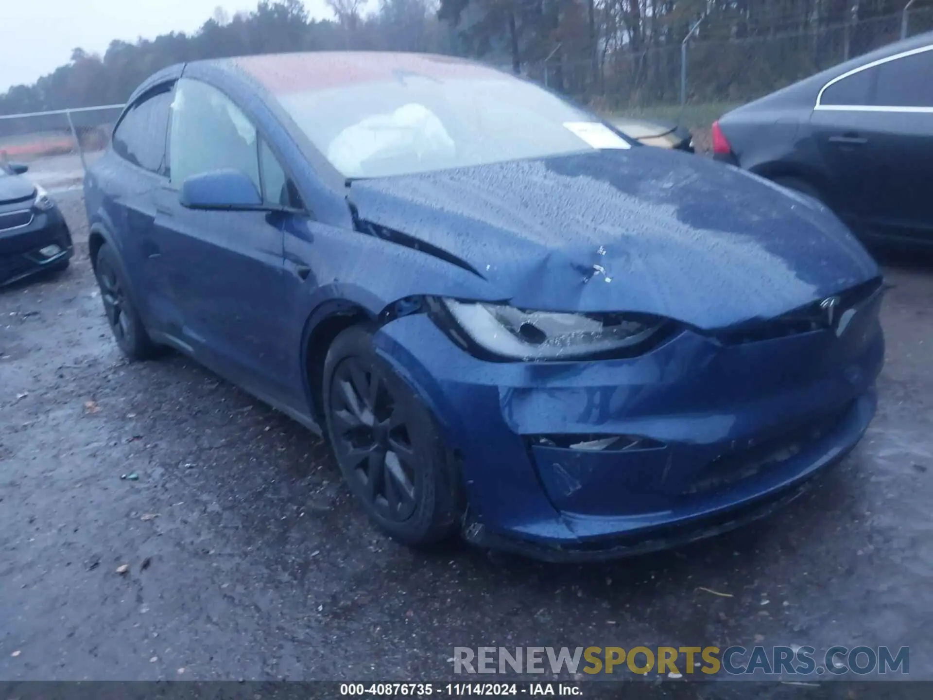 1 Photograph of a damaged car 7SAXCDE52PF423047 TESLA MODEL X 2023