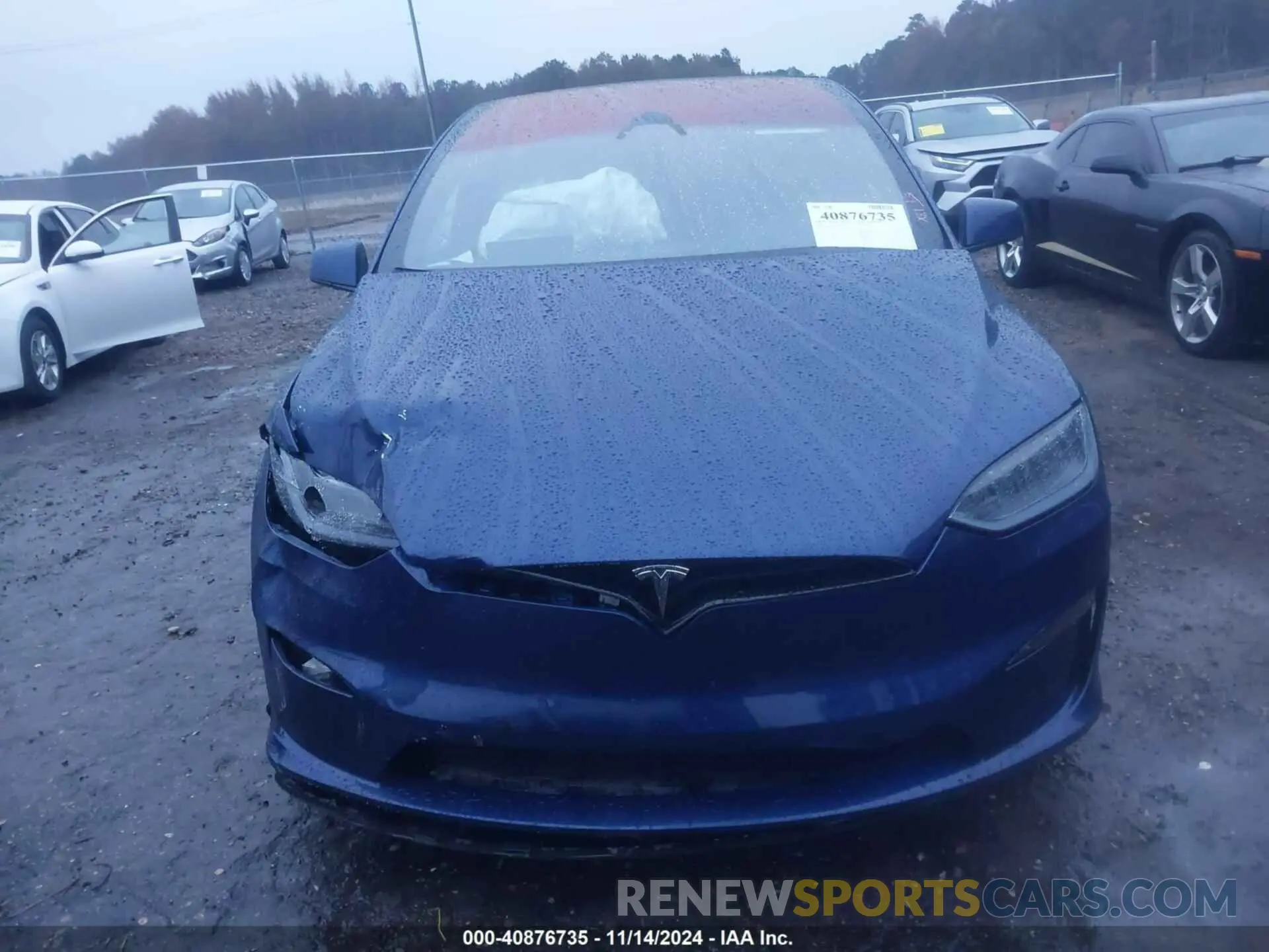 12 Photograph of a damaged car 7SAXCDE52PF423047 TESLA MODEL X 2023