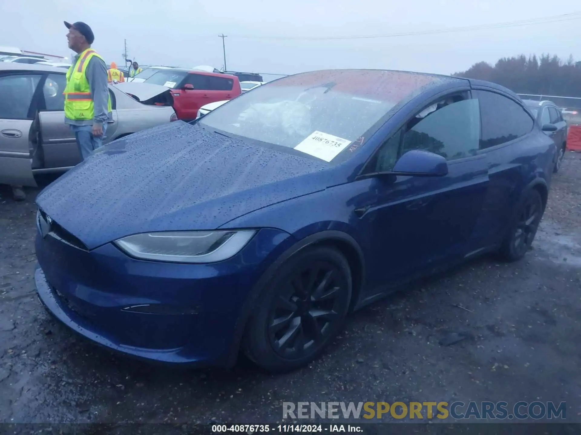 2 Photograph of a damaged car 7SAXCDE52PF423047 TESLA MODEL X 2023