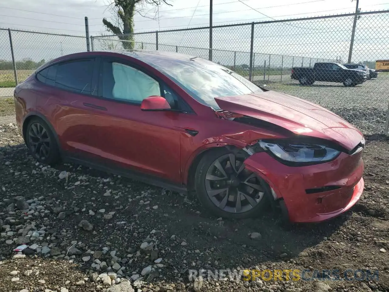 4 Photograph of a damaged car 7SAXCDE52PF431276 TESLA MODEL X 2023