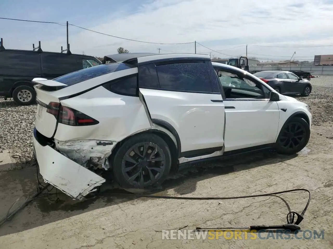3 Photograph of a damaged car 7SAXCDE53PF369158 TESLA MODEL X 2023