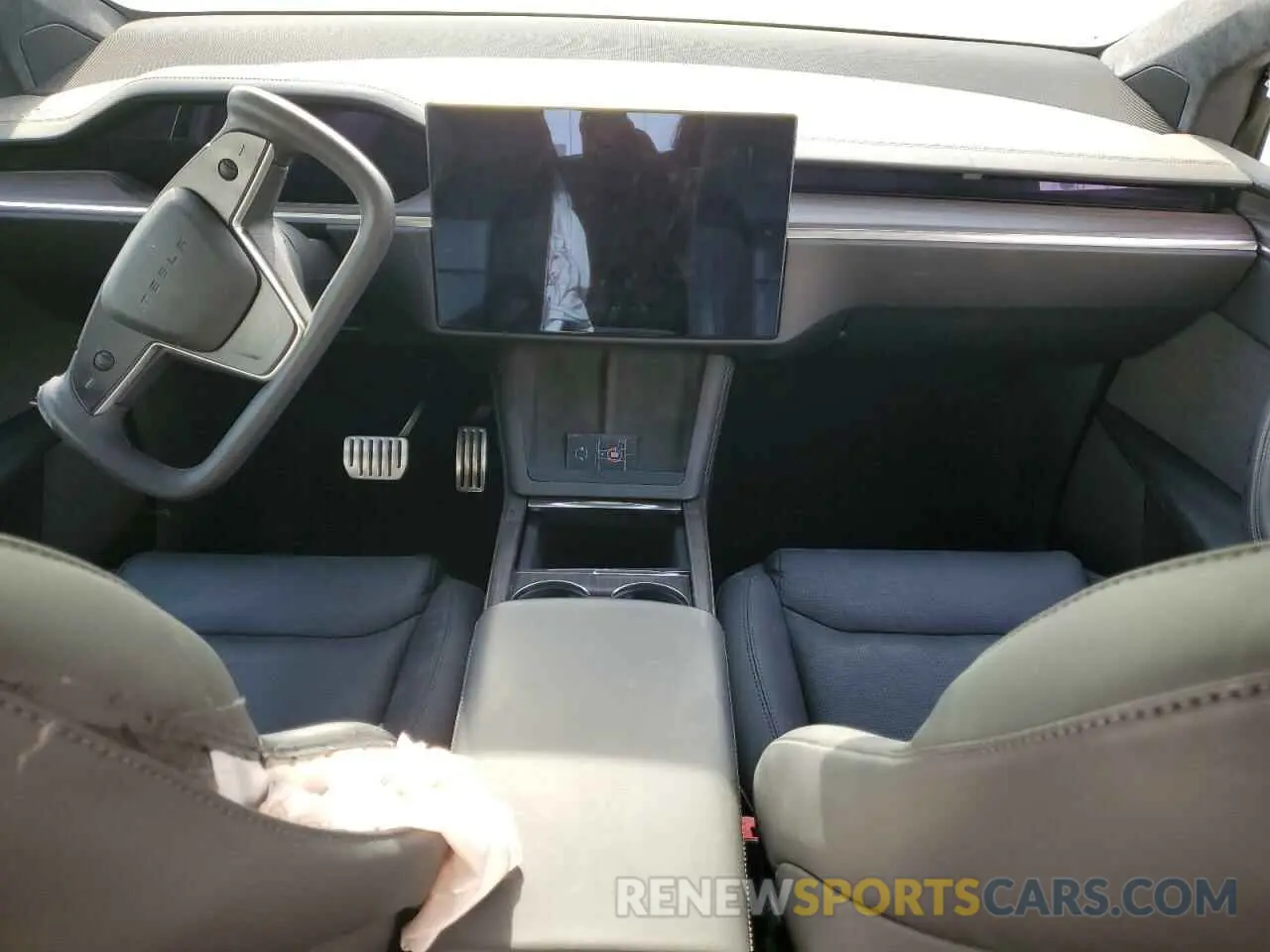 8 Photograph of a damaged car 7SAXCDE53PF369158 TESLA MODEL X 2023
