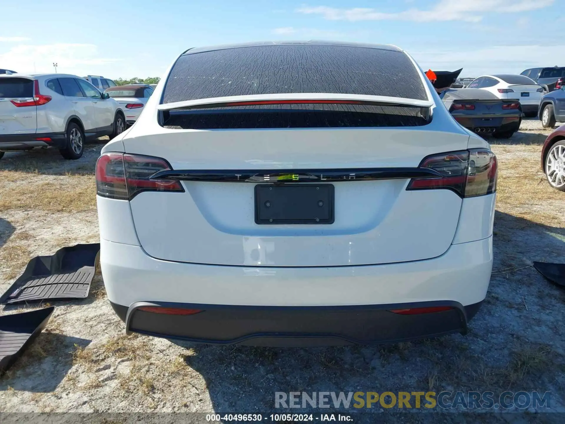 16 Photograph of a damaged car 7SAXCDE53PF400103 TESLA MODEL X 2023
