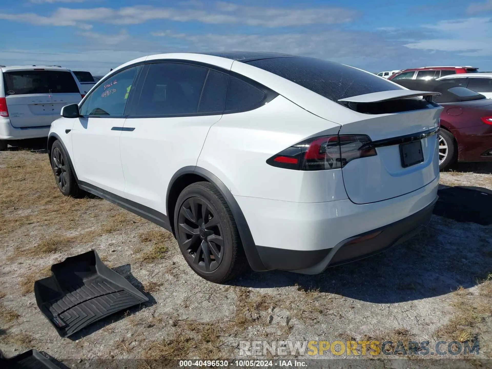 3 Photograph of a damaged car 7SAXCDE53PF400103 TESLA MODEL X 2023