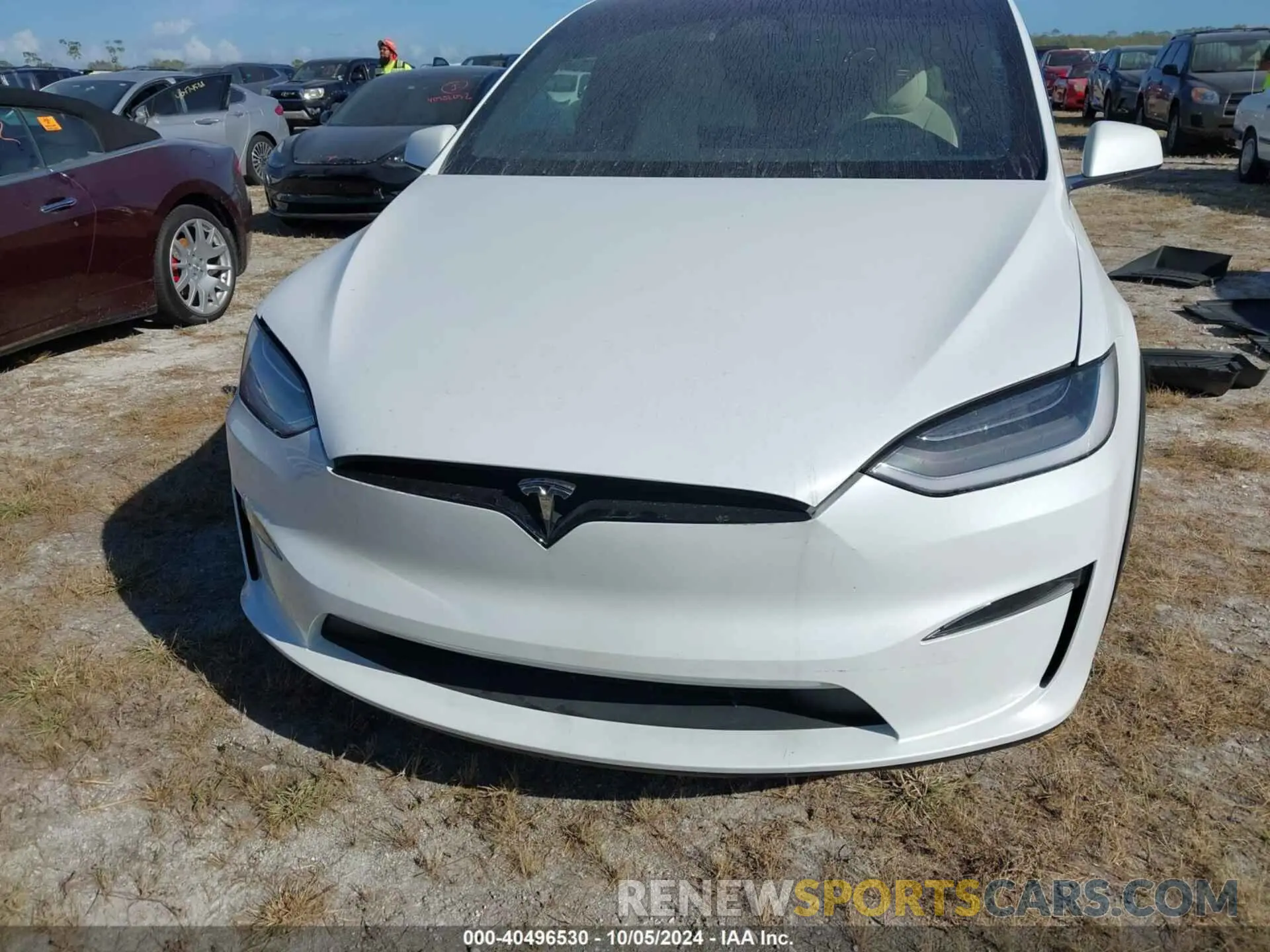 6 Photograph of a damaged car 7SAXCDE53PF400103 TESLA MODEL X 2023
