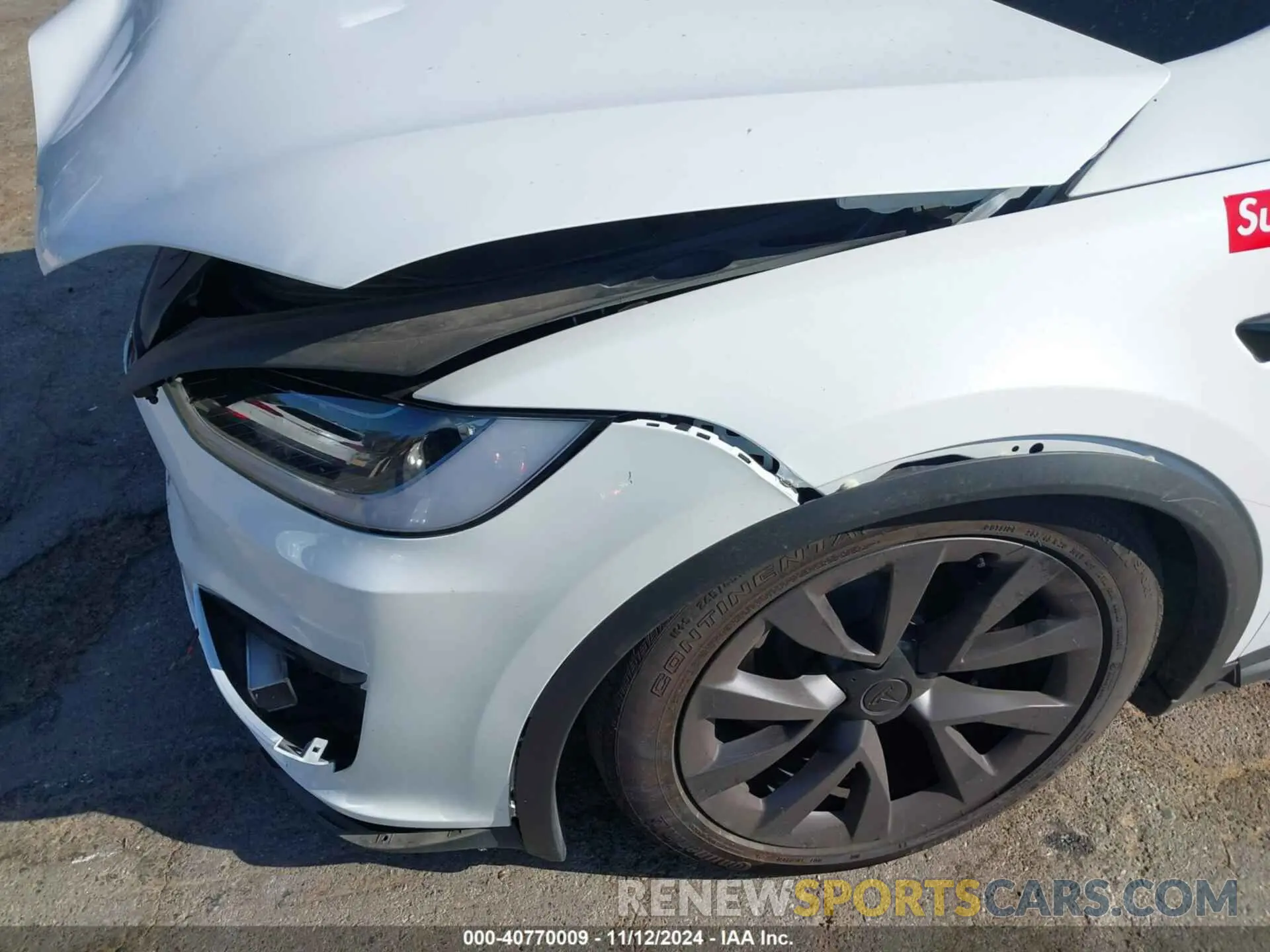 20 Photograph of a damaged car 7SAXCDE53PF423512 TESLA MODEL X 2023