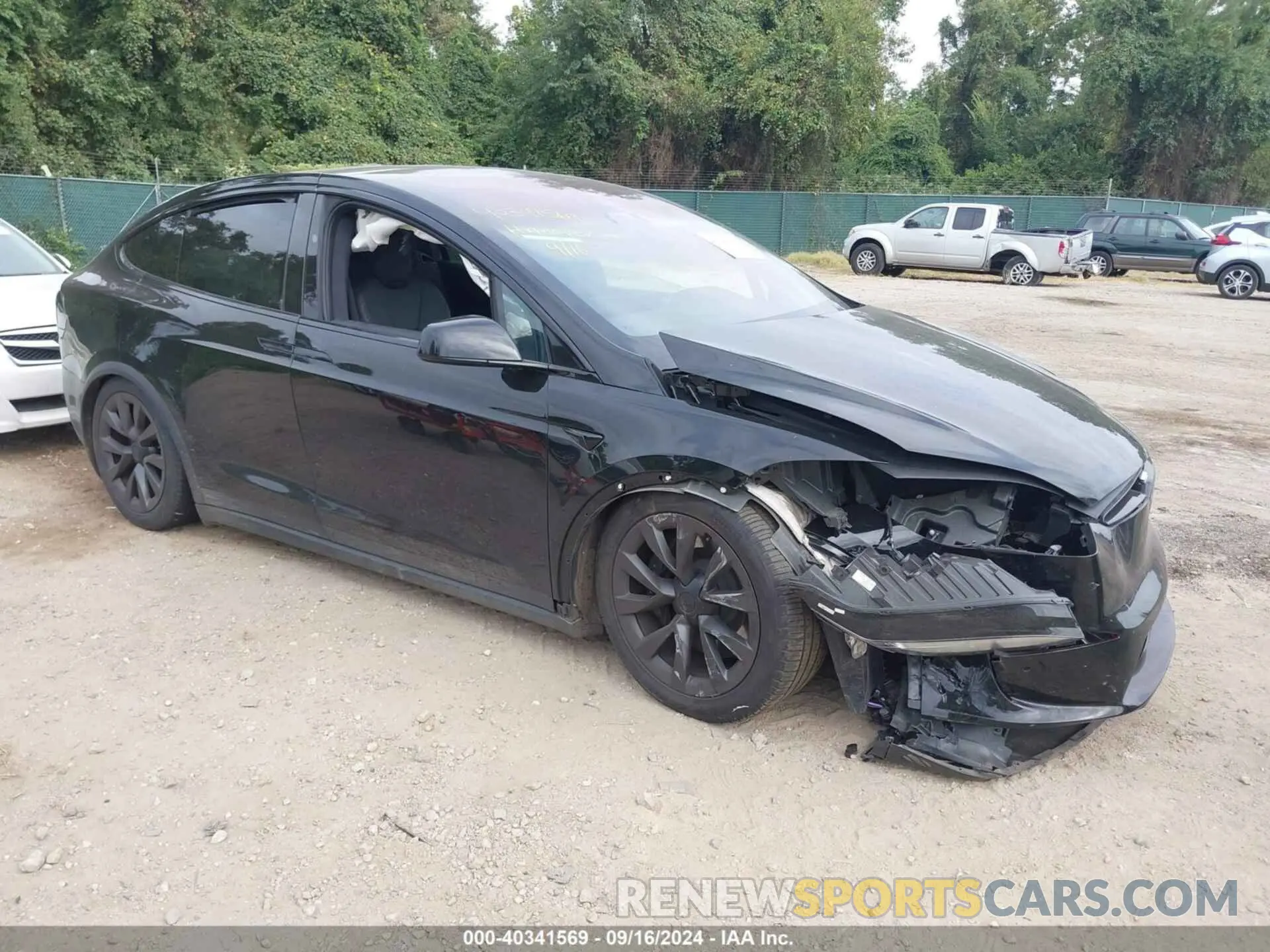 1 Photograph of a damaged car 7SAXCDE54PF368570 TESLA MODEL X 2023
