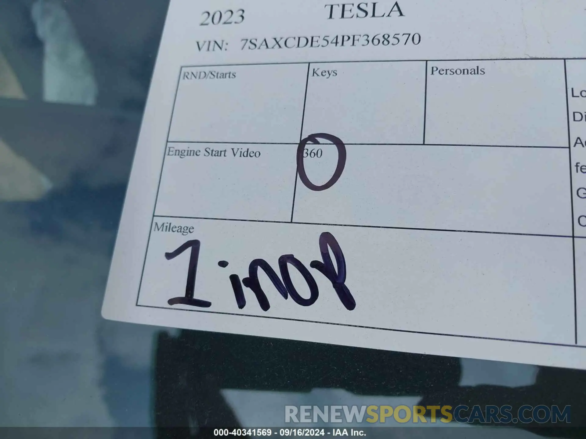 15 Photograph of a damaged car 7SAXCDE54PF368570 TESLA MODEL X 2023