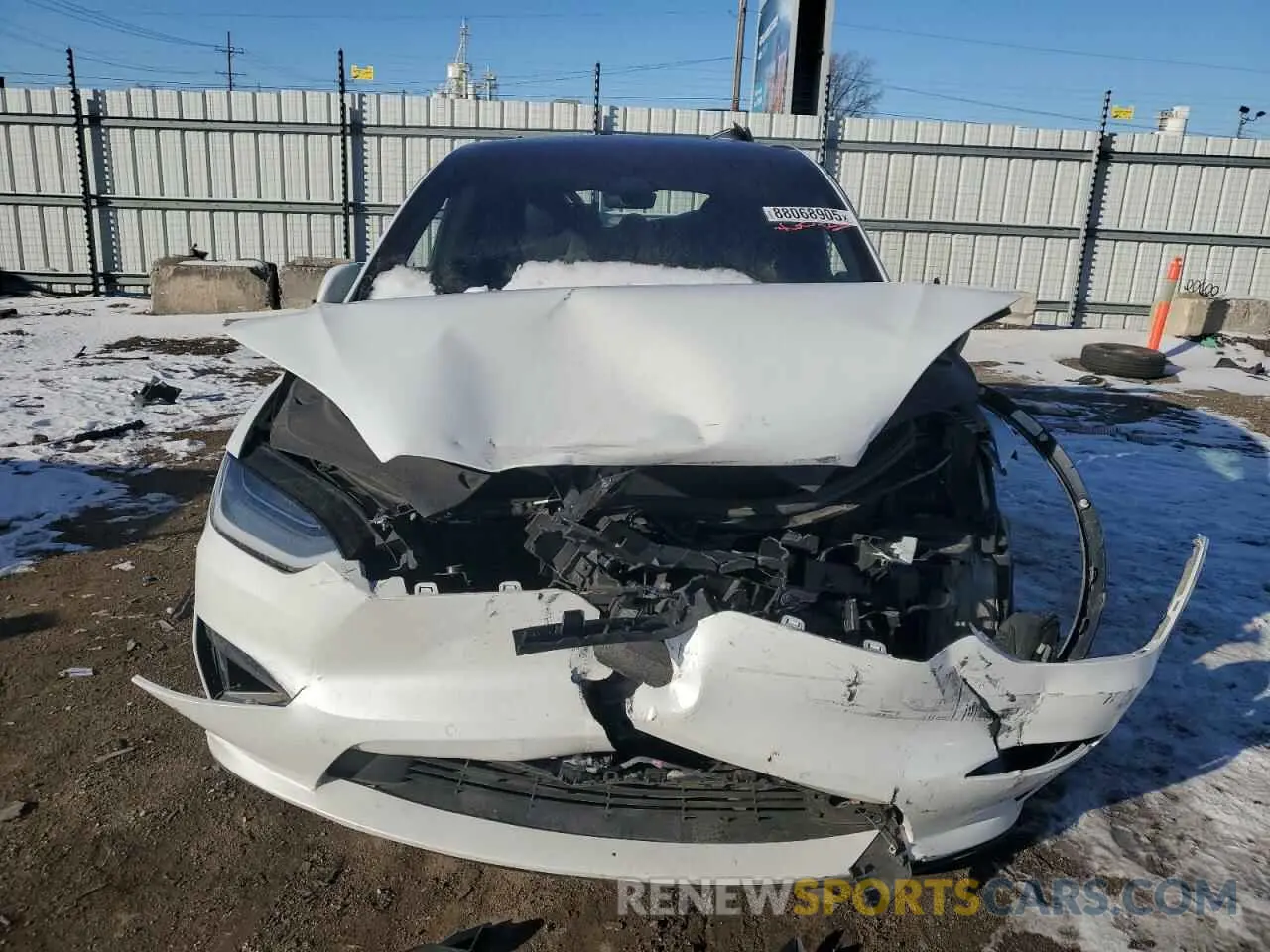 5 Photograph of a damaged car 7SAXCDE54PF378225 TESLA MODEL X 2023