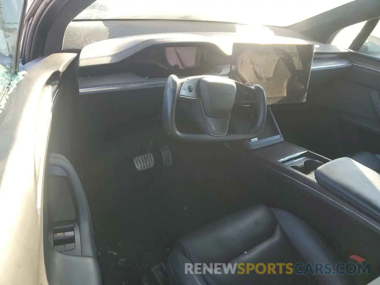 8 Photograph of a damaged car 7SAXCDE54PF378225 TESLA MODEL X 2023