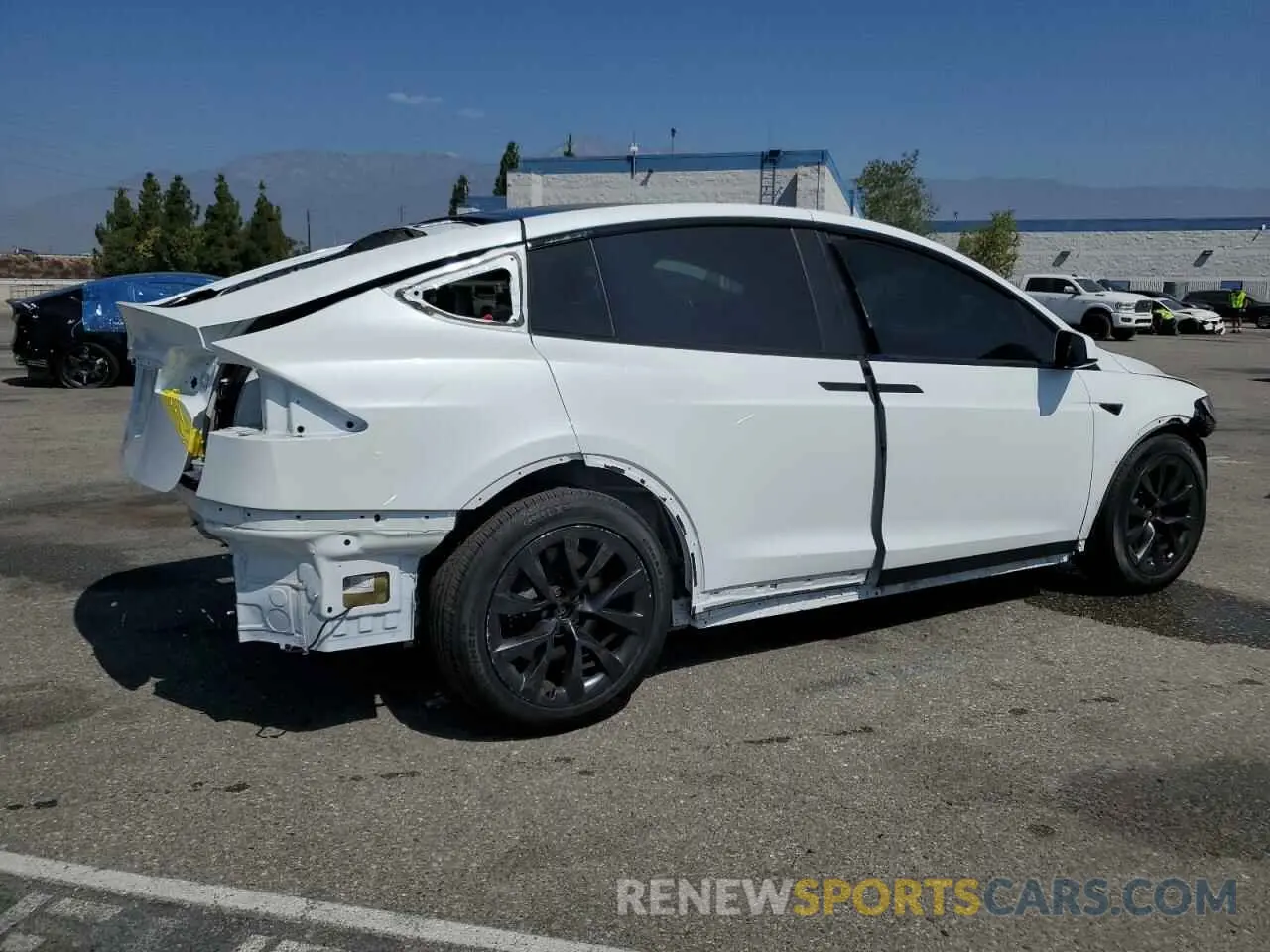 3 Photograph of a damaged car 7SAXCDE54PF406427 TESLA MODEL X 2023