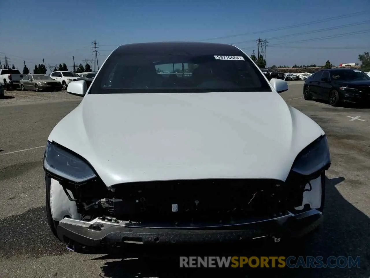 5 Photograph of a damaged car 7SAXCDE54PF406427 TESLA MODEL X 2023