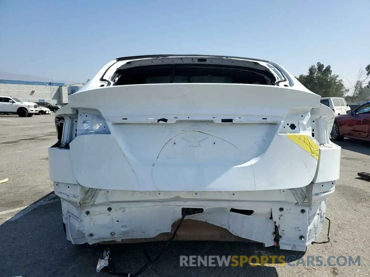 6 Photograph of a damaged car 7SAXCDE54PF406427 TESLA MODEL X 2023