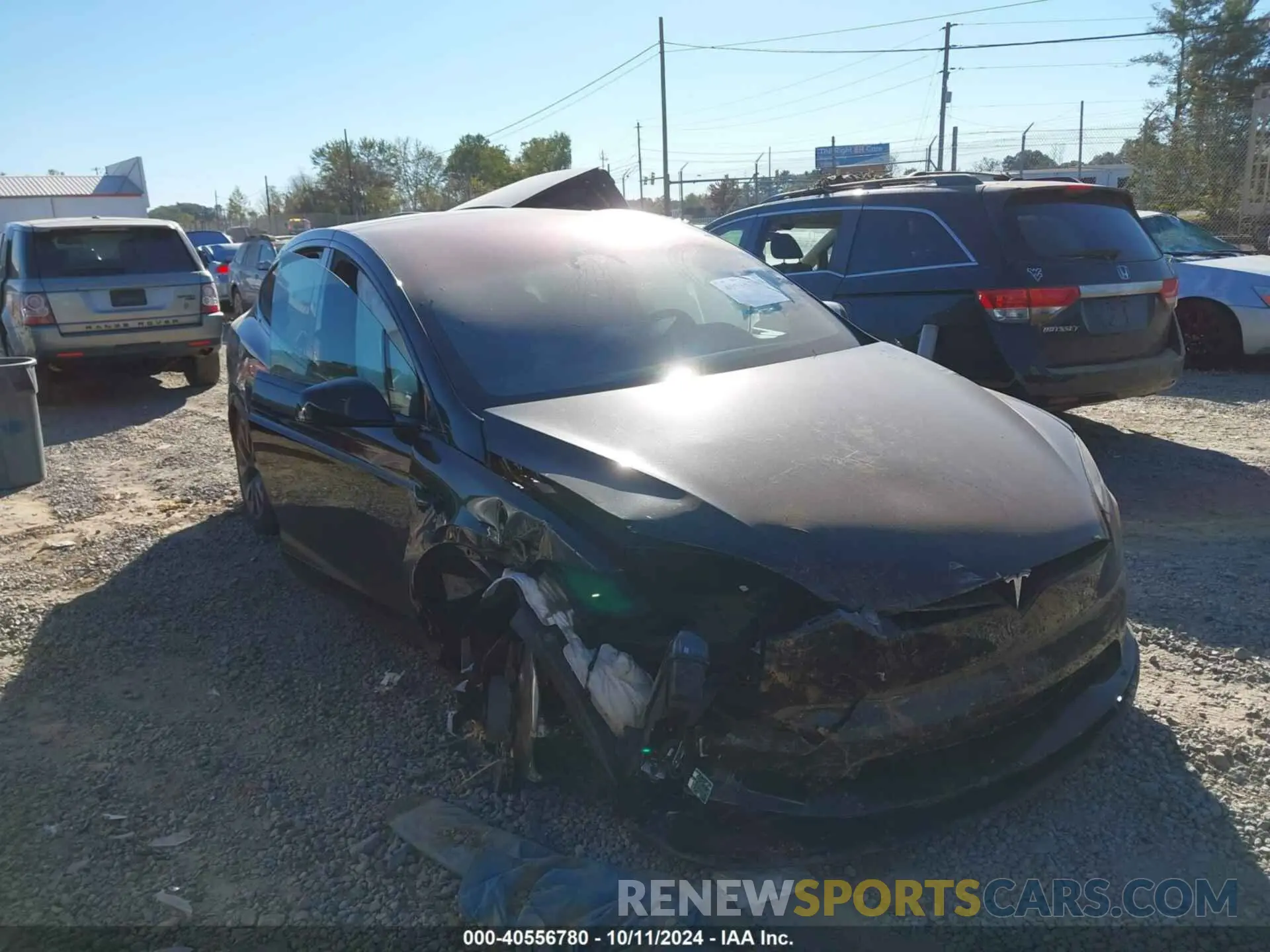 1 Photograph of a damaged car 7SAXCDE54PF419209 TESLA MODEL X 2023