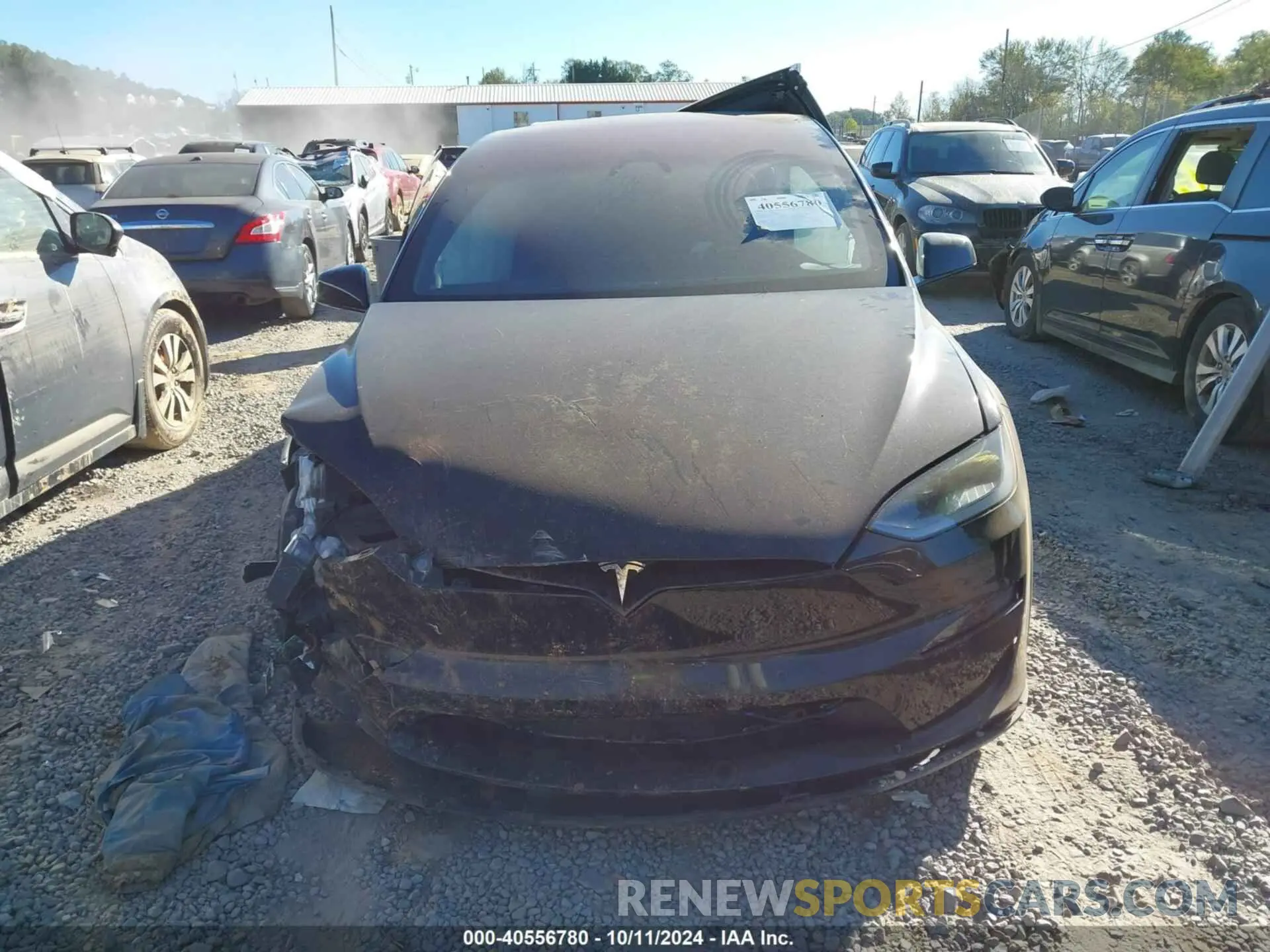 12 Photograph of a damaged car 7SAXCDE54PF419209 TESLA MODEL X 2023