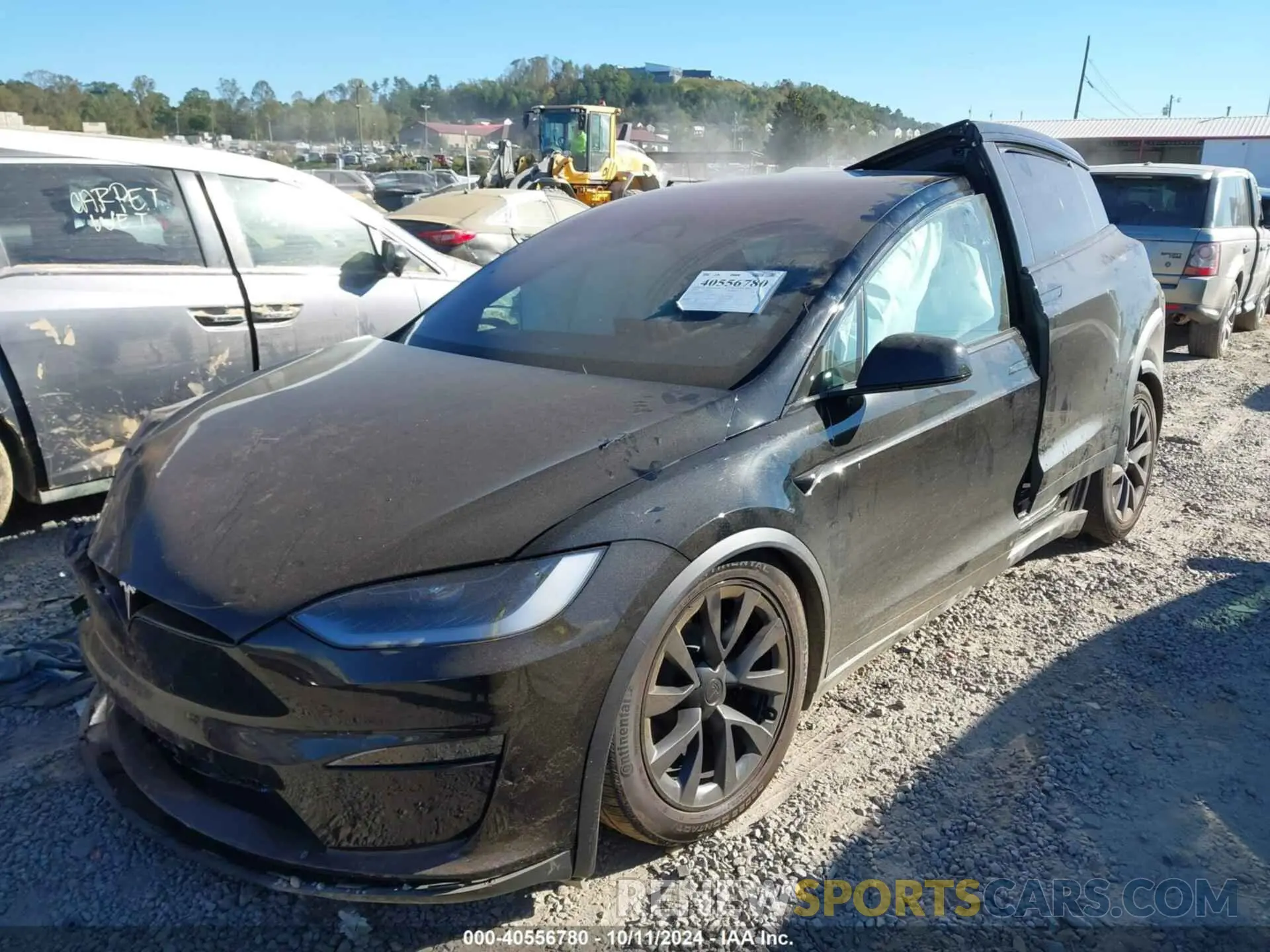 2 Photograph of a damaged car 7SAXCDE54PF419209 TESLA MODEL X 2023