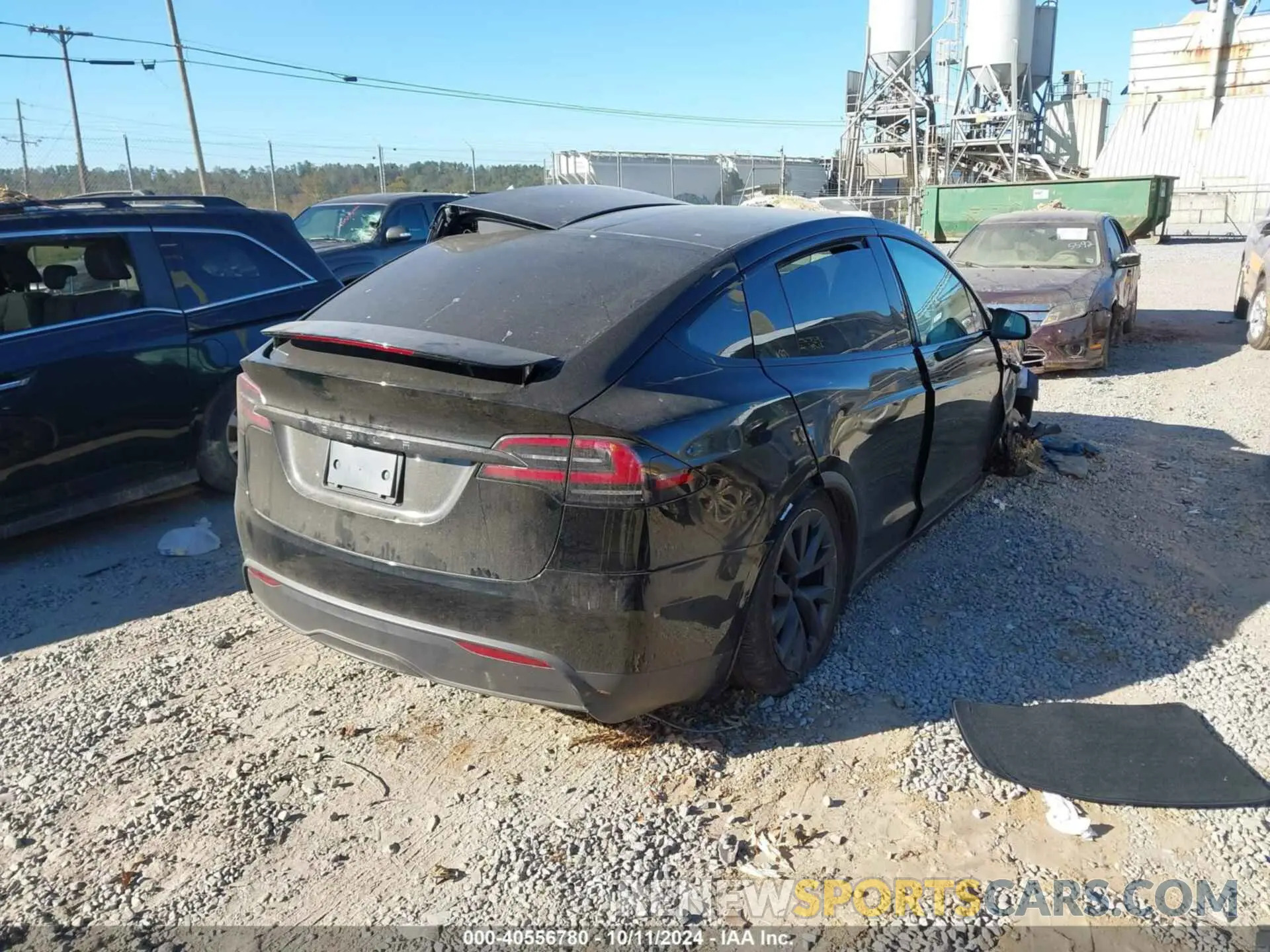 4 Photograph of a damaged car 7SAXCDE54PF419209 TESLA MODEL X 2023