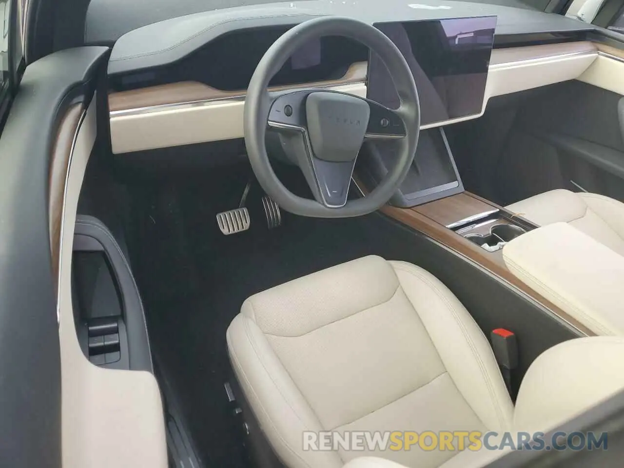 8 Photograph of a damaged car 7SAXCDE55PF409093 TESLA MODEL X 2023