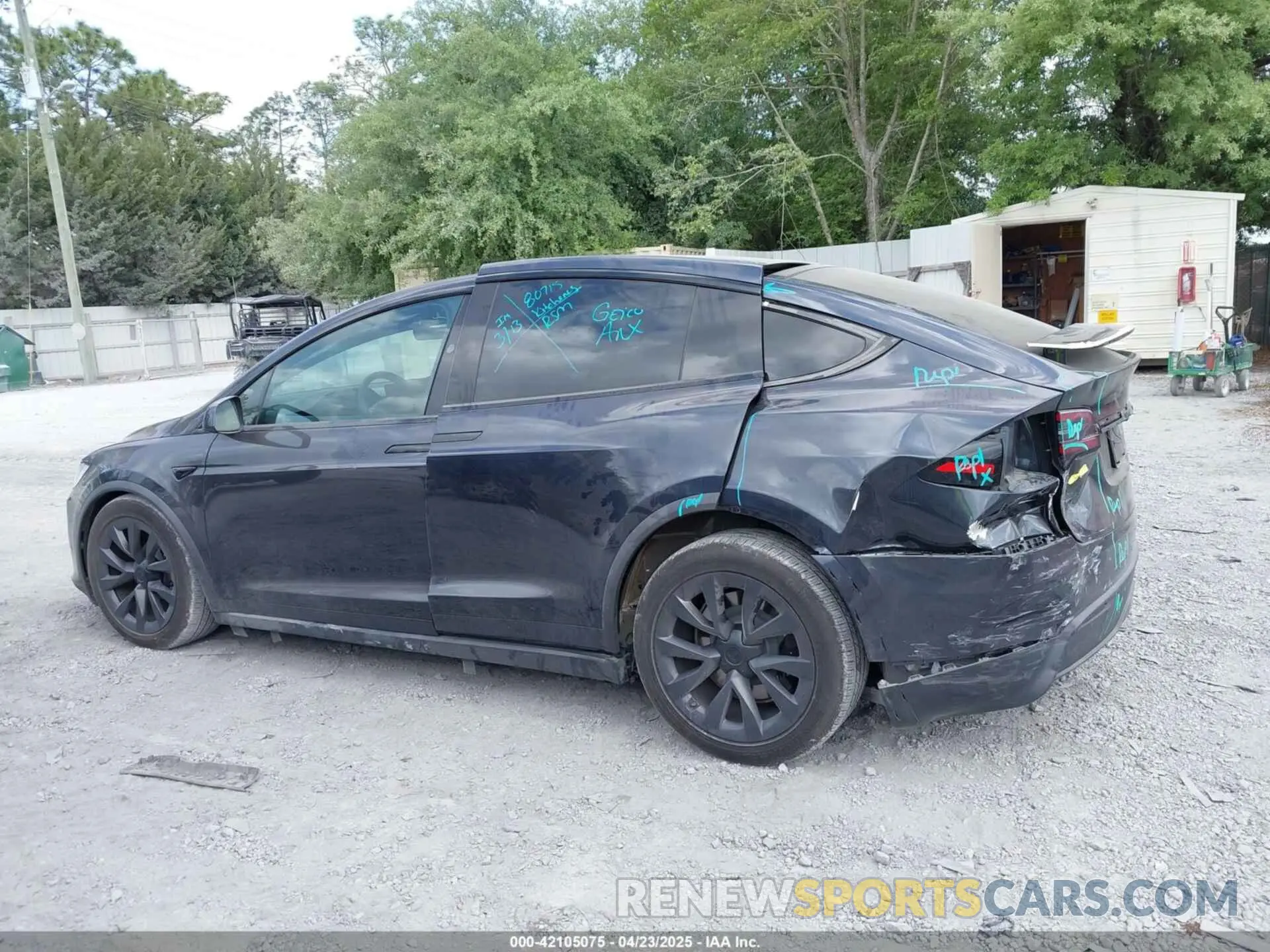 15 Photograph of a damaged car 7SAXCDE55PF427769 TESLA MODEL X 2023