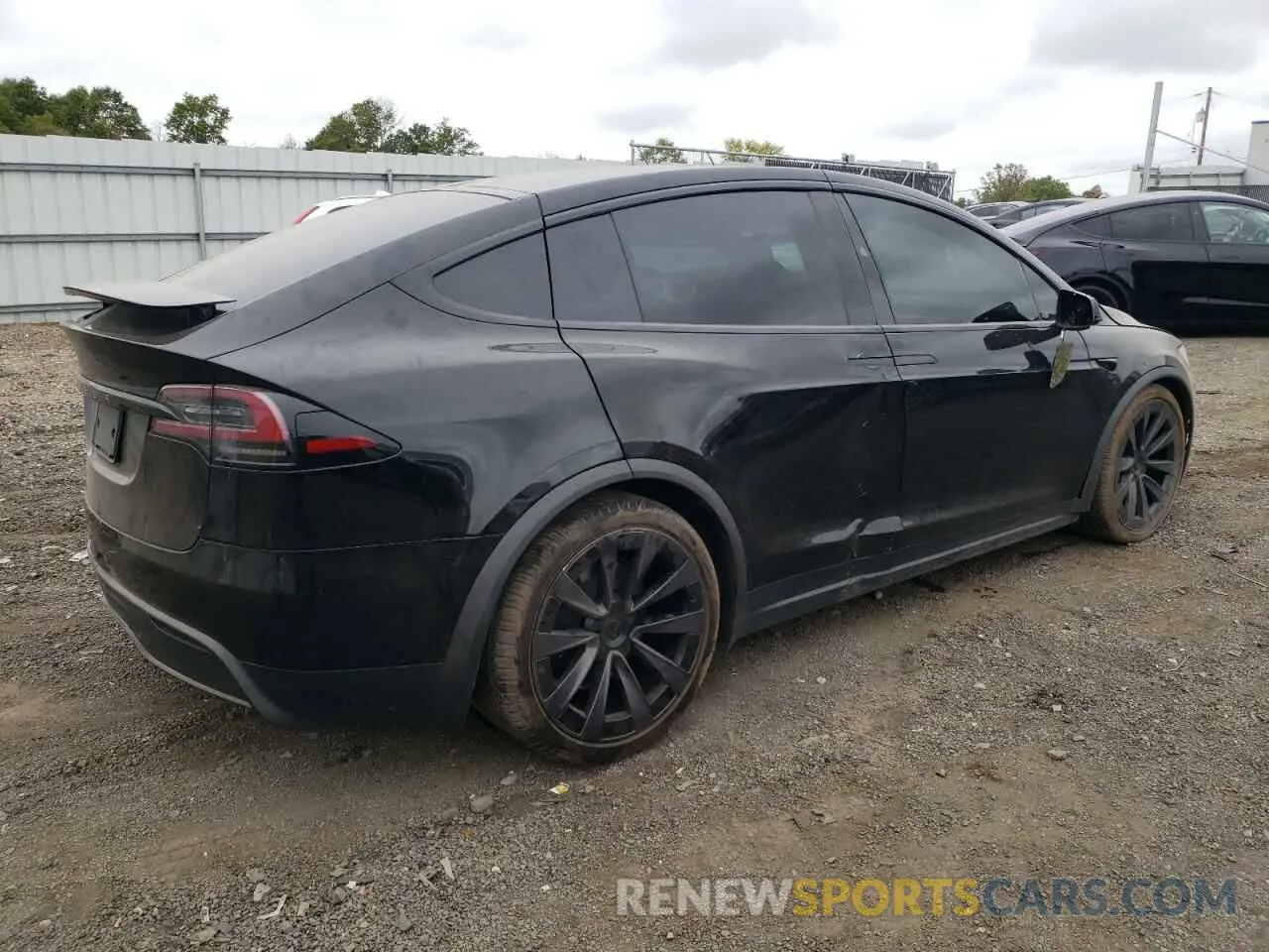 3 Photograph of a damaged car 7SAXCDE55PF430185 TESLA MODEL X 2023