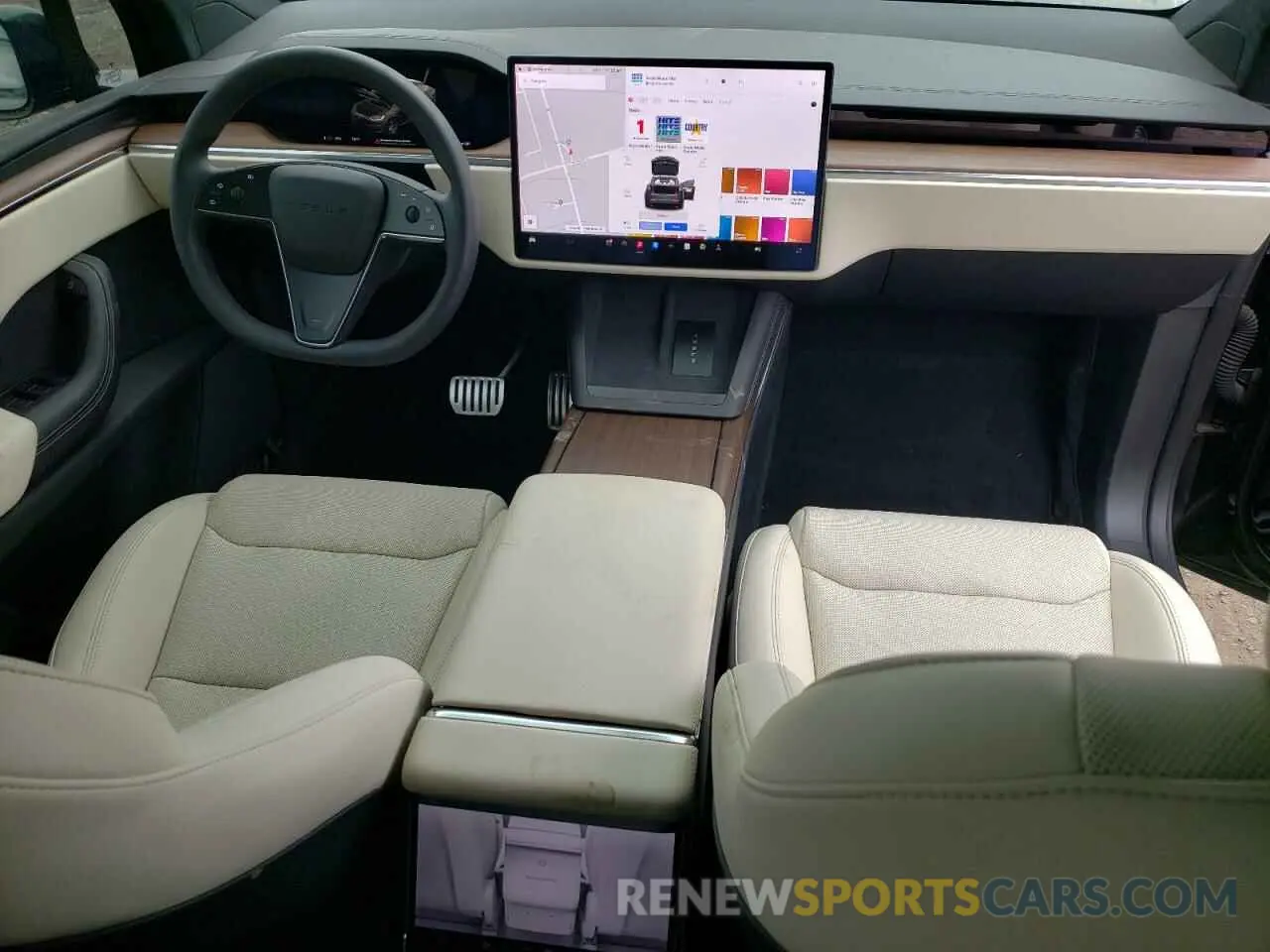 8 Photograph of a damaged car 7SAXCDE55PF430185 TESLA MODEL X 2023