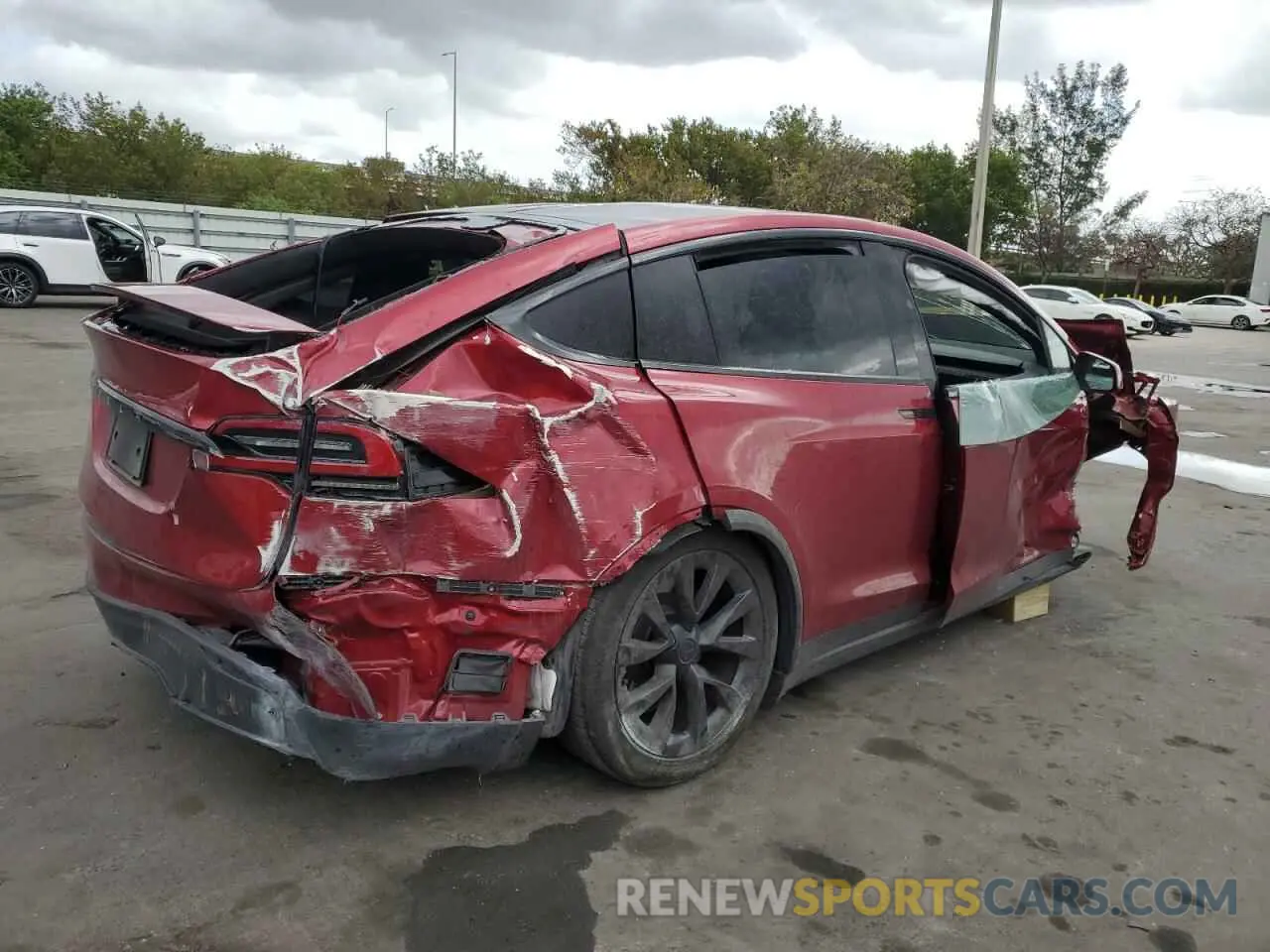 3 Photograph of a damaged car 7SAXCDE56PF420992 TESLA MODEL X 2023