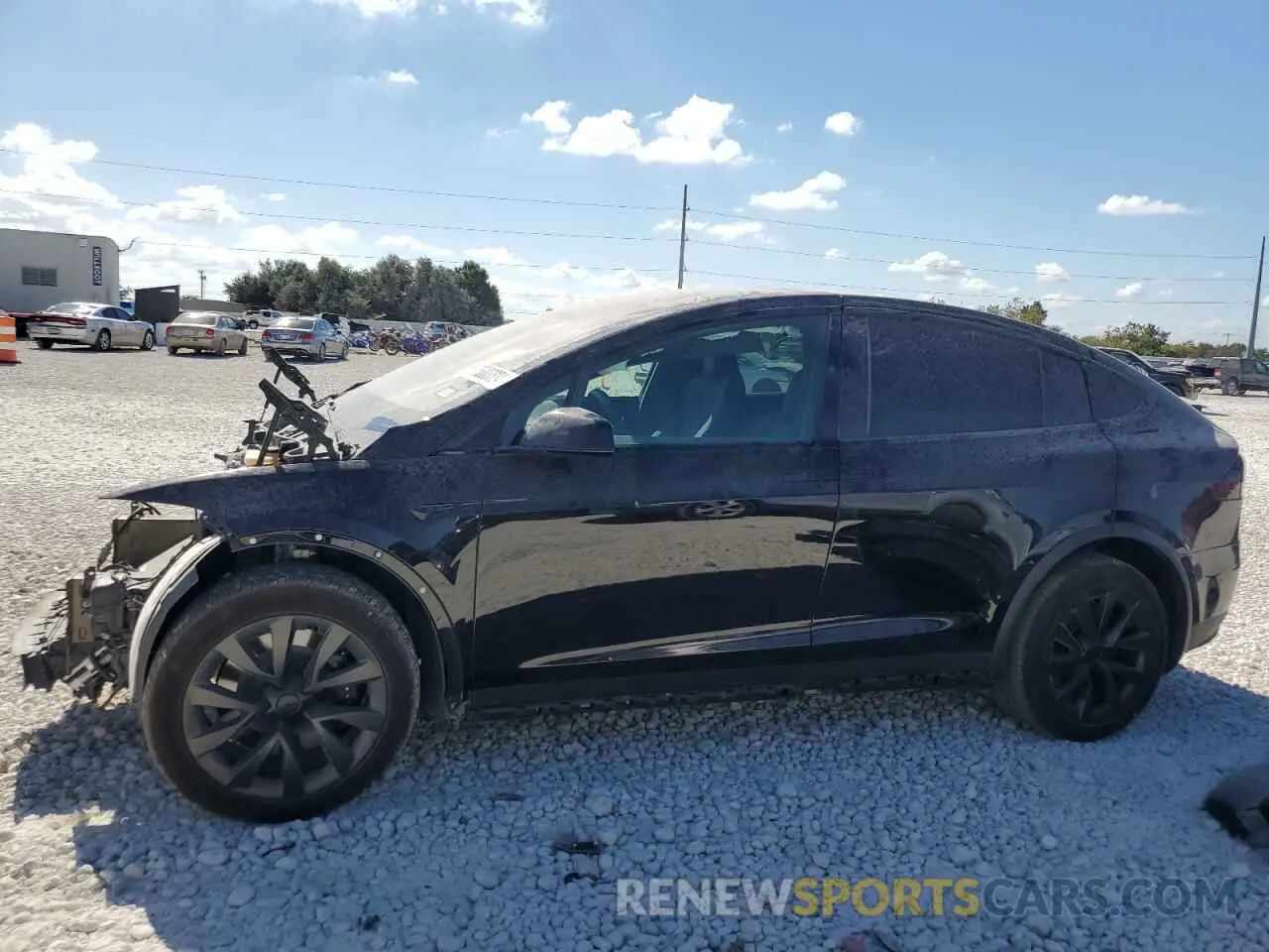 1 Photograph of a damaged car 7SAXCDE57PF415641 TESLA MODEL X 2023