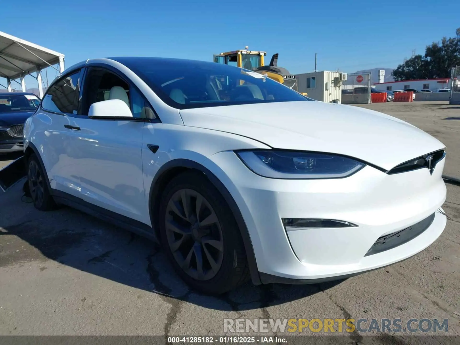1 Photograph of a damaged car 7SAXCDE58PF411114 TESLA MODEL X 2023