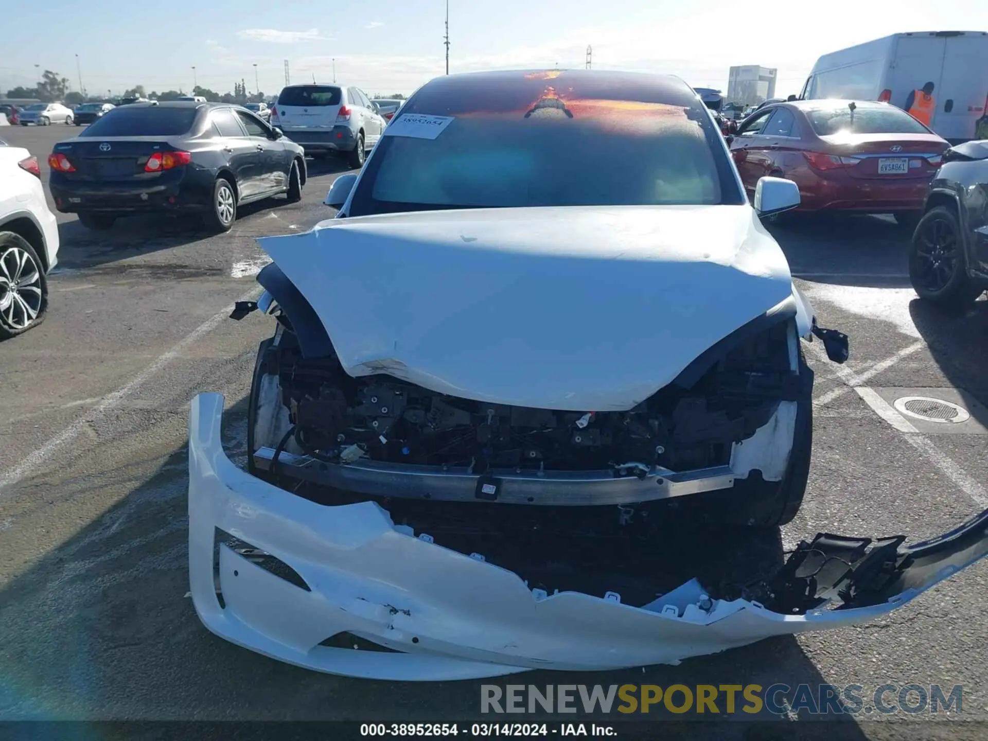 12 Photograph of a damaged car 7SAXCDE5XPF378942 TESLA MODEL X 2023