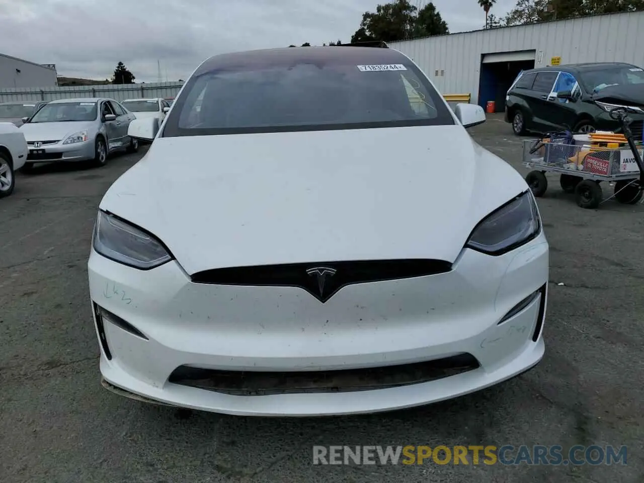 5 Photograph of a damaged car 7SAXCDE5XPF405072 TESLA MODEL X 2023