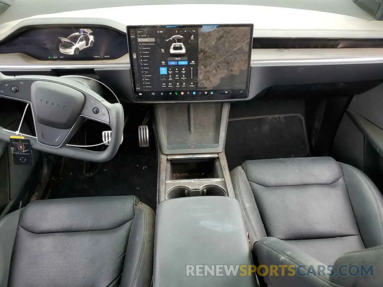 8 Photograph of a damaged car 7SAXCDE5XPF405072 TESLA MODEL X 2023