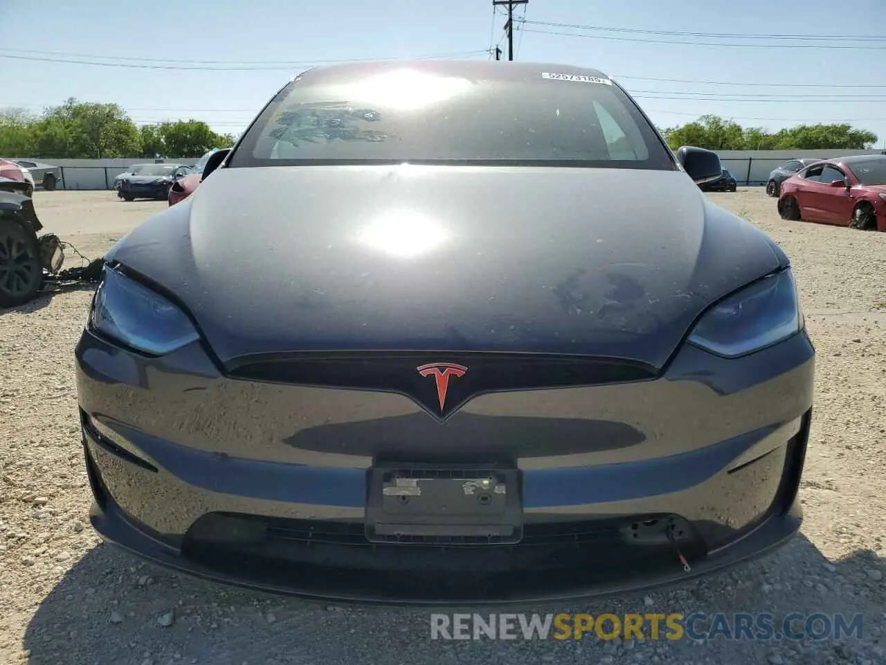 5 Photograph of a damaged car 7SAXCDE5XPF422163 TESLA MODEL X 2023