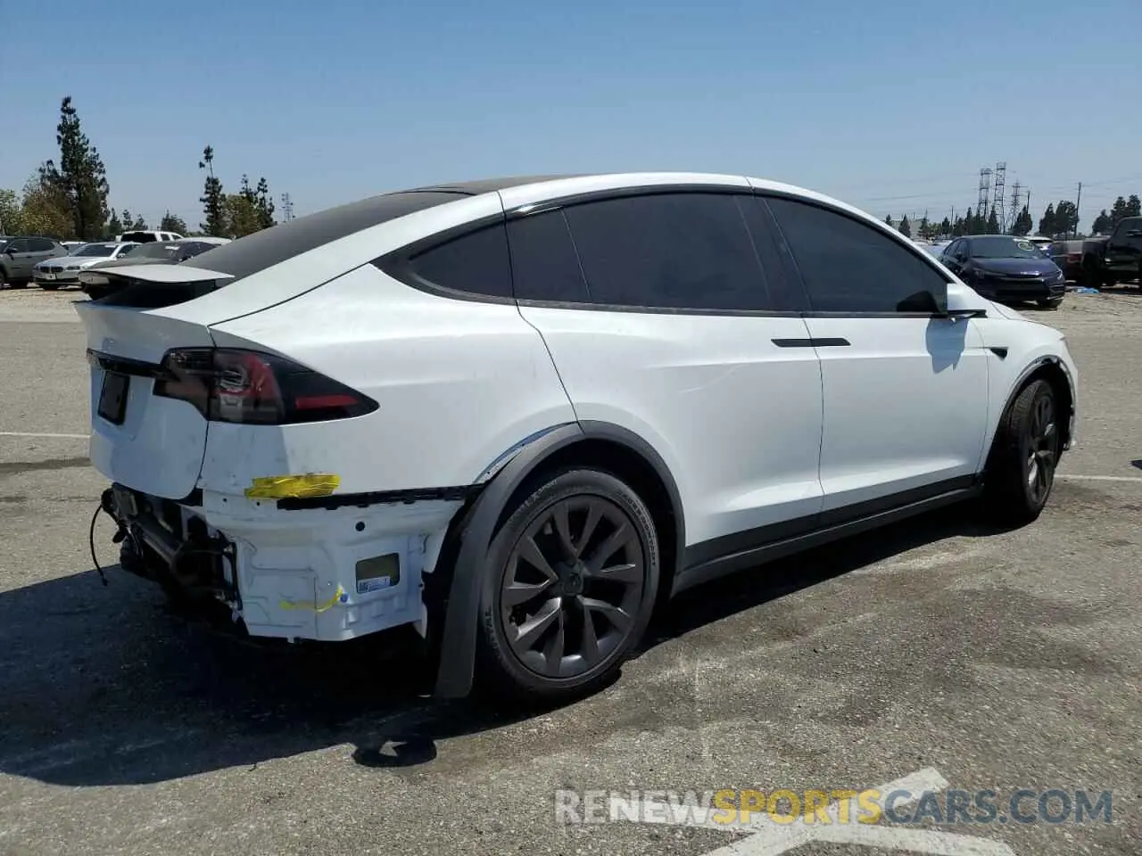 3 Photograph of a damaged car 7SAXCDE5XPF423605 TESLA MODEL X 2023
