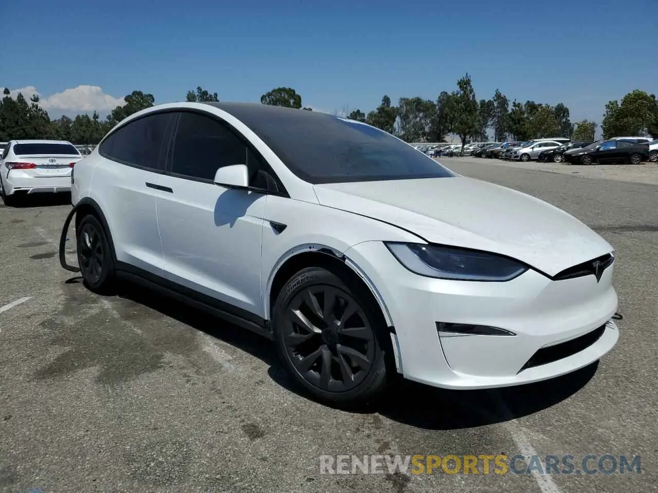 4 Photograph of a damaged car 7SAXCDE5XPF423605 TESLA MODEL X 2023