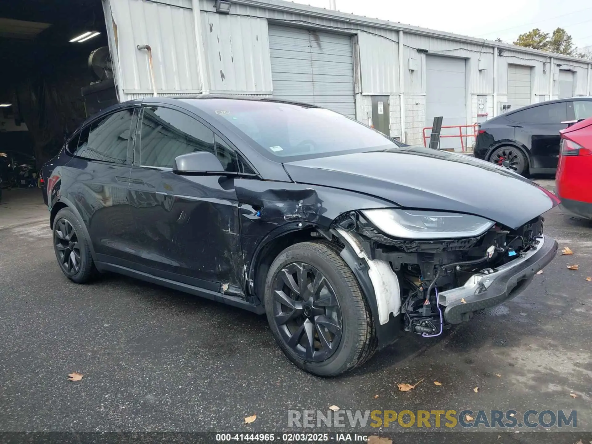 1 Photograph of a damaged car 7SAXCAE50RF453410 TESLA MODEL X 2024
