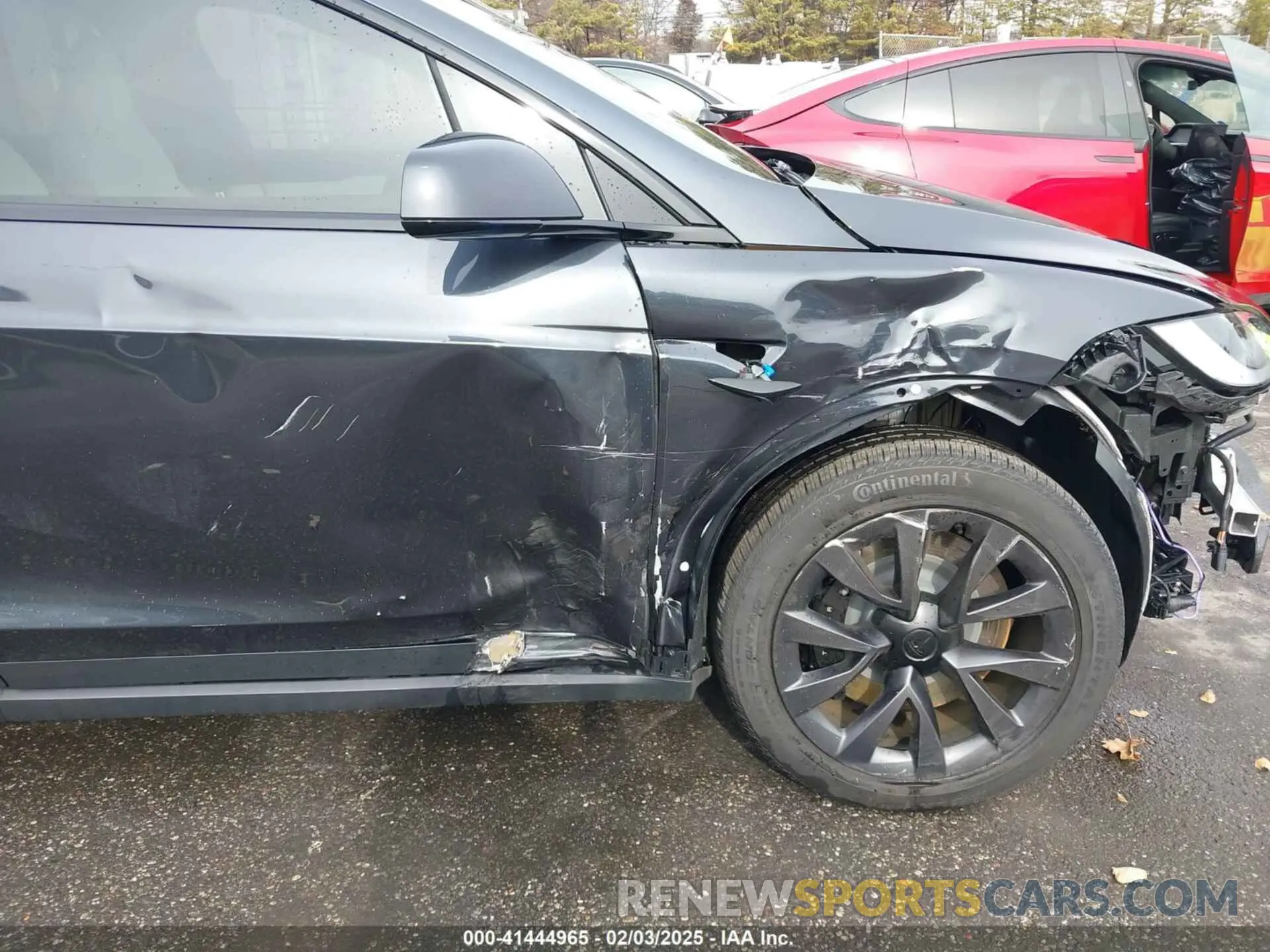 6 Photograph of a damaged car 7SAXCAE50RF453410 TESLA MODEL X 2024