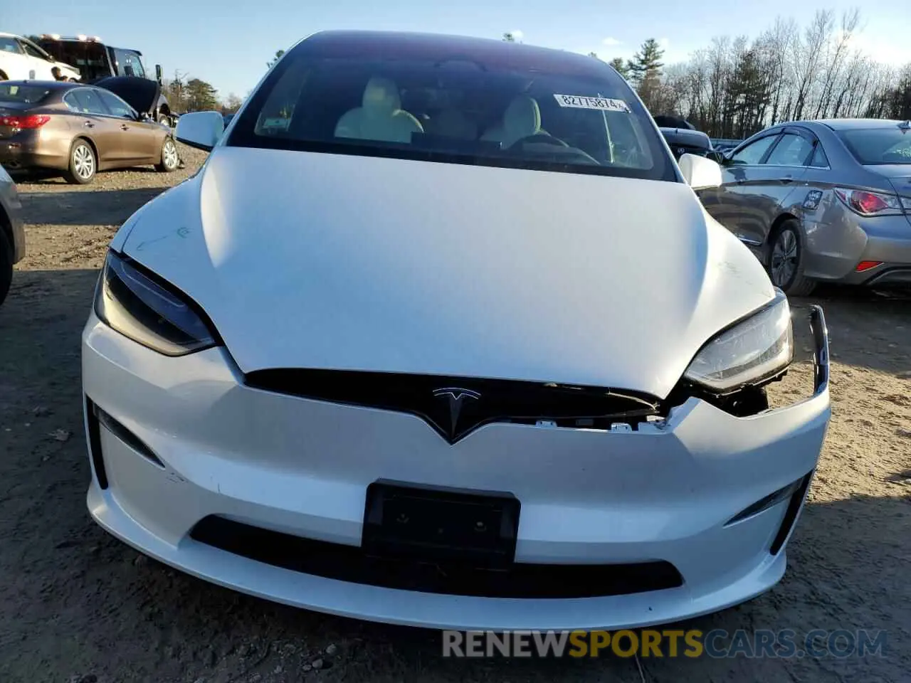 5 Photograph of a damaged car 7SAXCAE53RF442904 TESLA MODEL X 2024