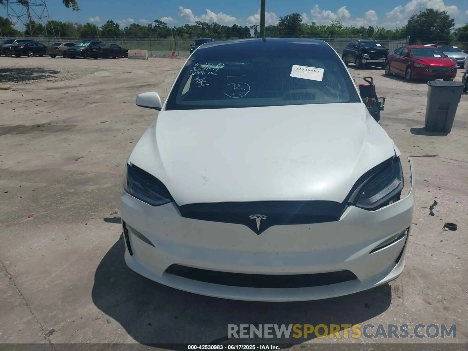 13 Photograph of a damaged car 7SAXCAE54RF449148 TESLA MODEL X 2024