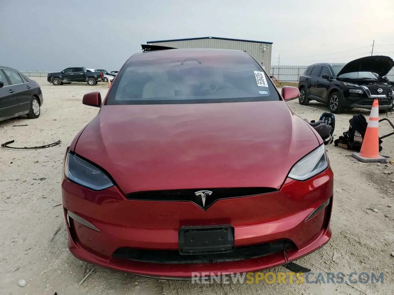 5 Photograph of a damaged car 7SAXCAE57RF444414 TESLA MODEL X 2024