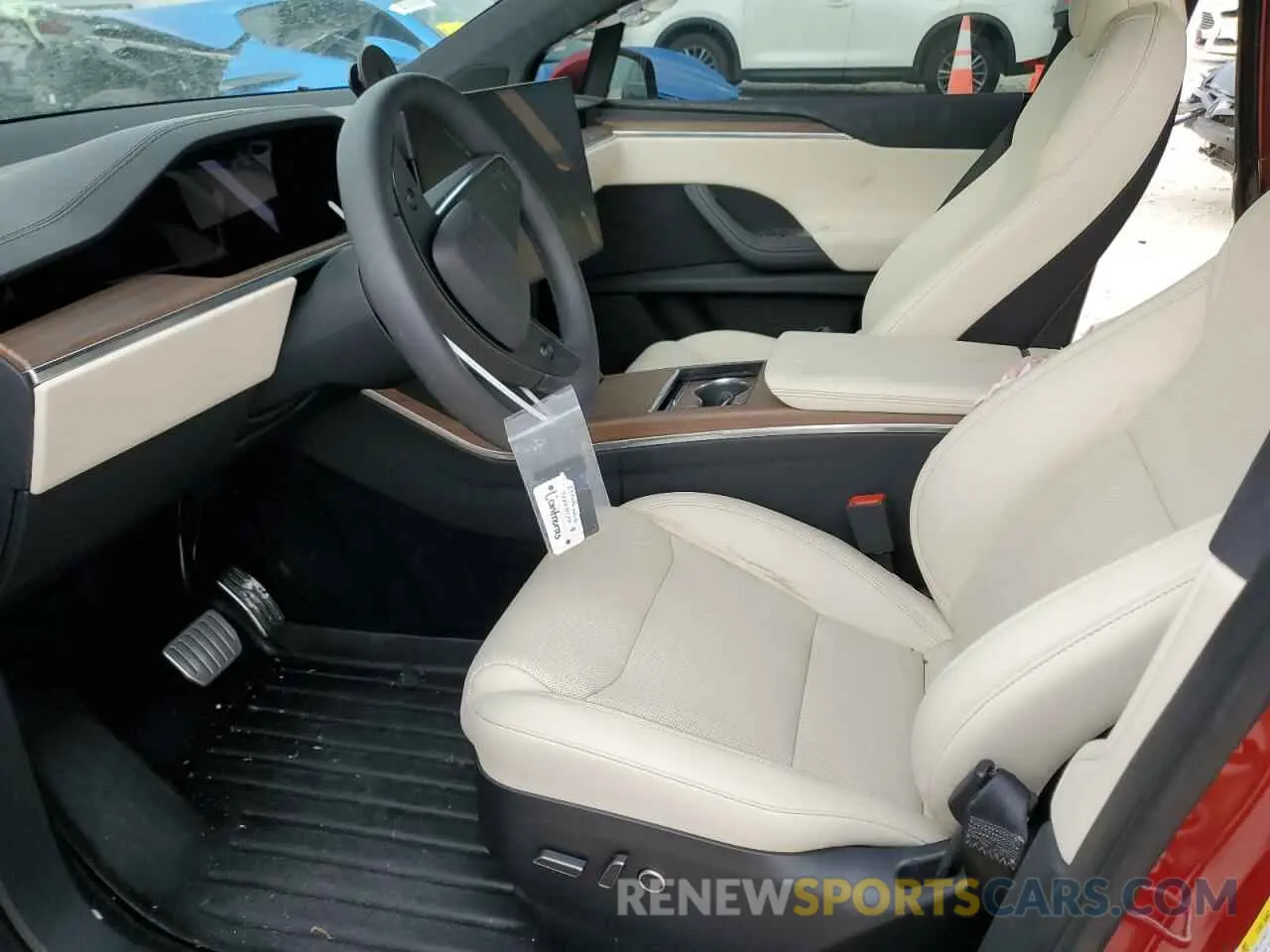 7 Photograph of a damaged car 7SAXCAE57RF444414 TESLA MODEL X 2024