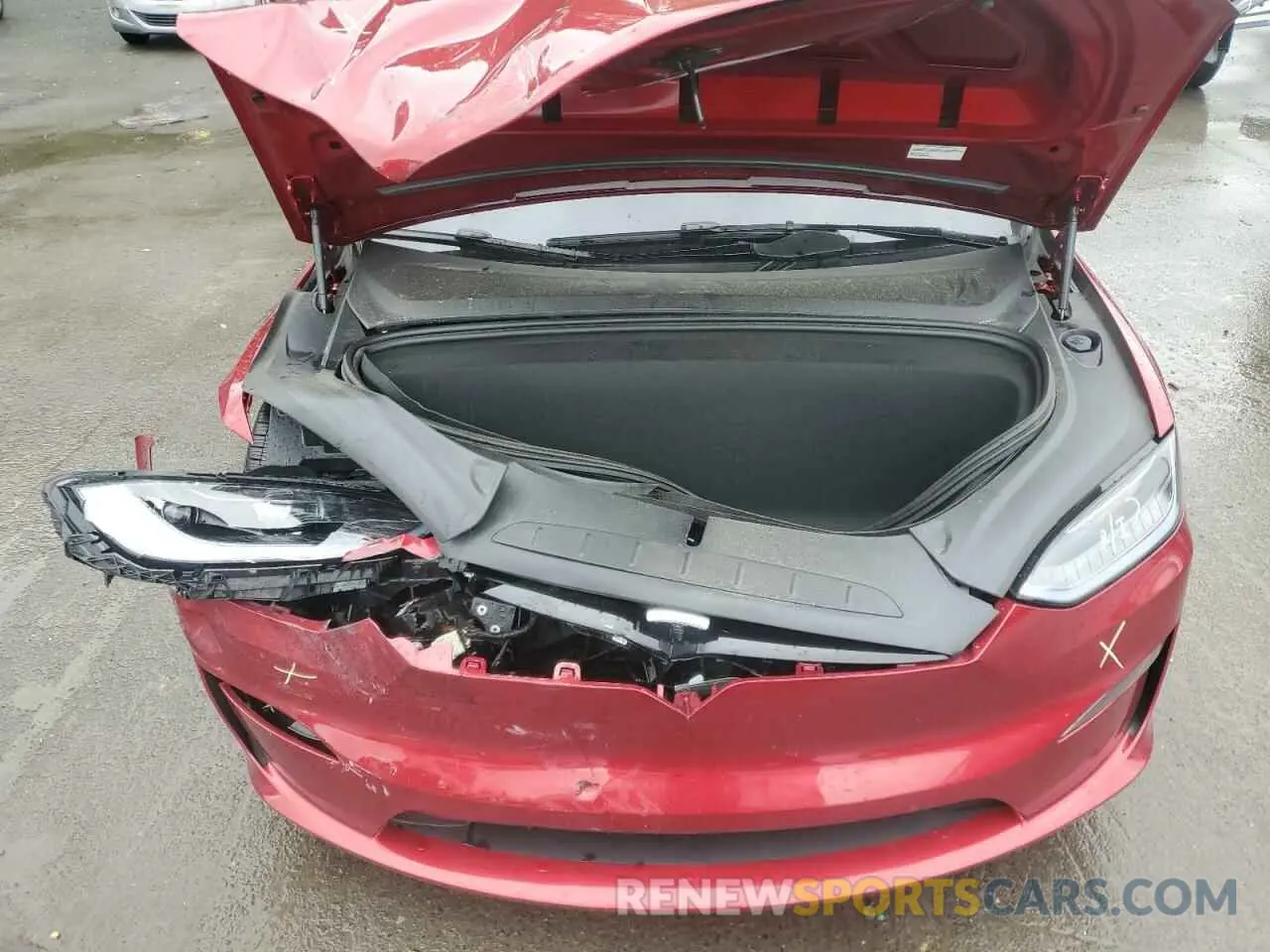 11 Photograph of a damaged car 7SAXCAE58RF437603 TESLA MODEL X 2024