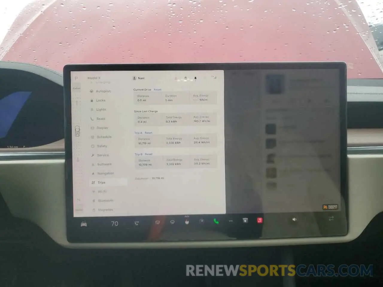 9 Photograph of a damaged car 7SAXCAE58RF437603 TESLA MODEL X 2024