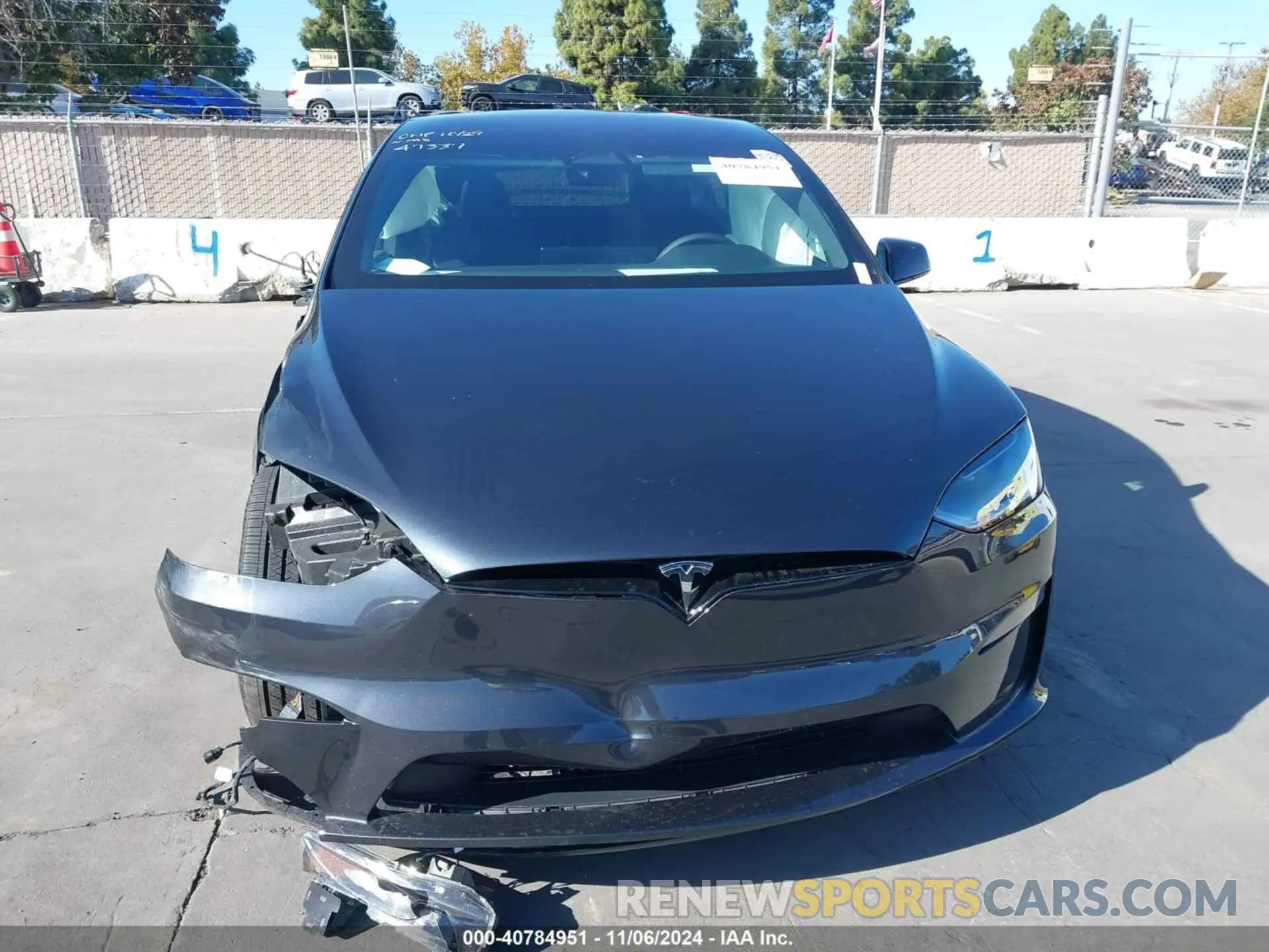 12 Photograph of a damaged car 7SAXCBE51RF457133 TESLA MODEL X 2024